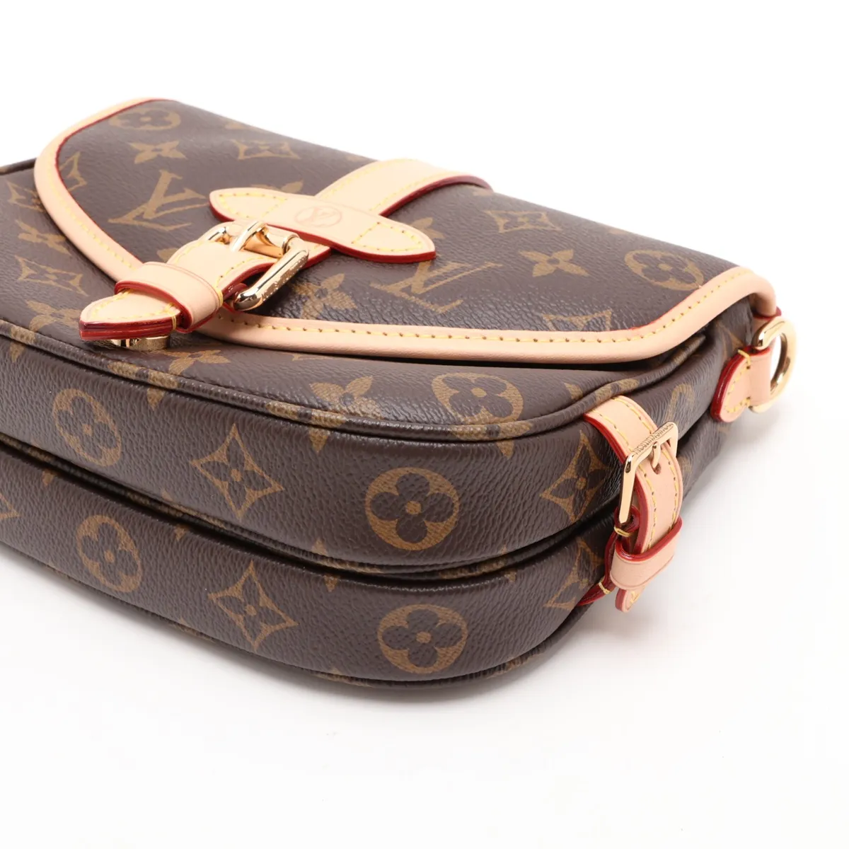 Monogram Saumur BB M46740 Brown, without strap, RFID detected. — view 3