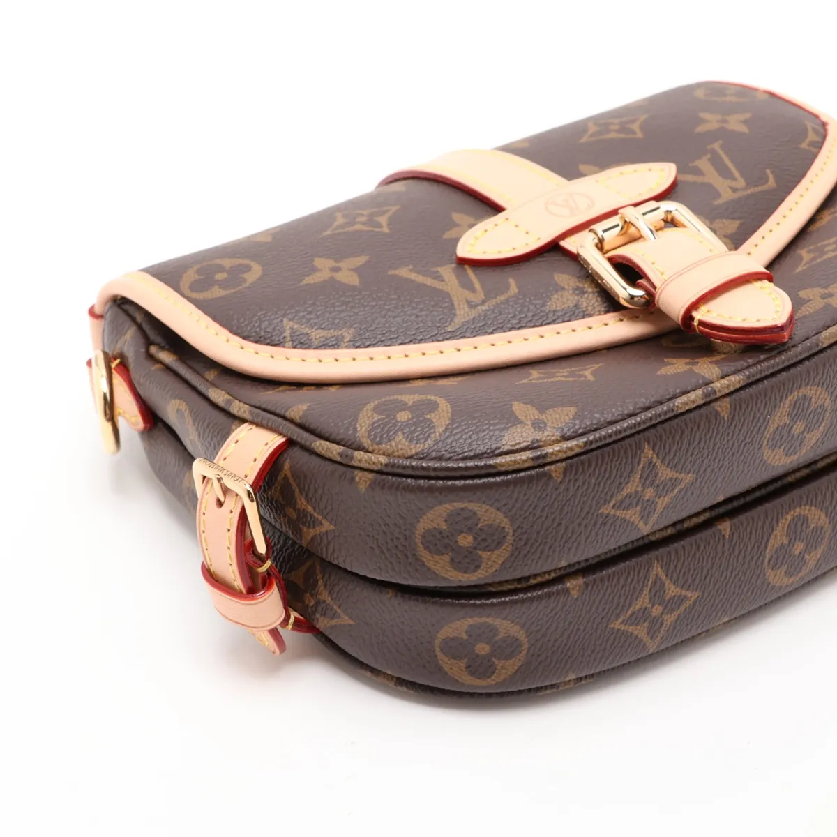 Monogram Saumur BB M46740 Brown, without strap, RFID detected. — view 4