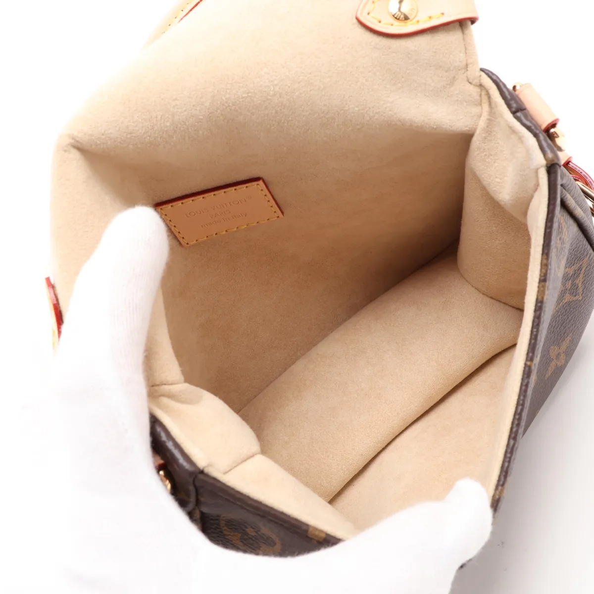 Monogram Saumur BB M46740 Brown, without strap, RFID detected. — view 6