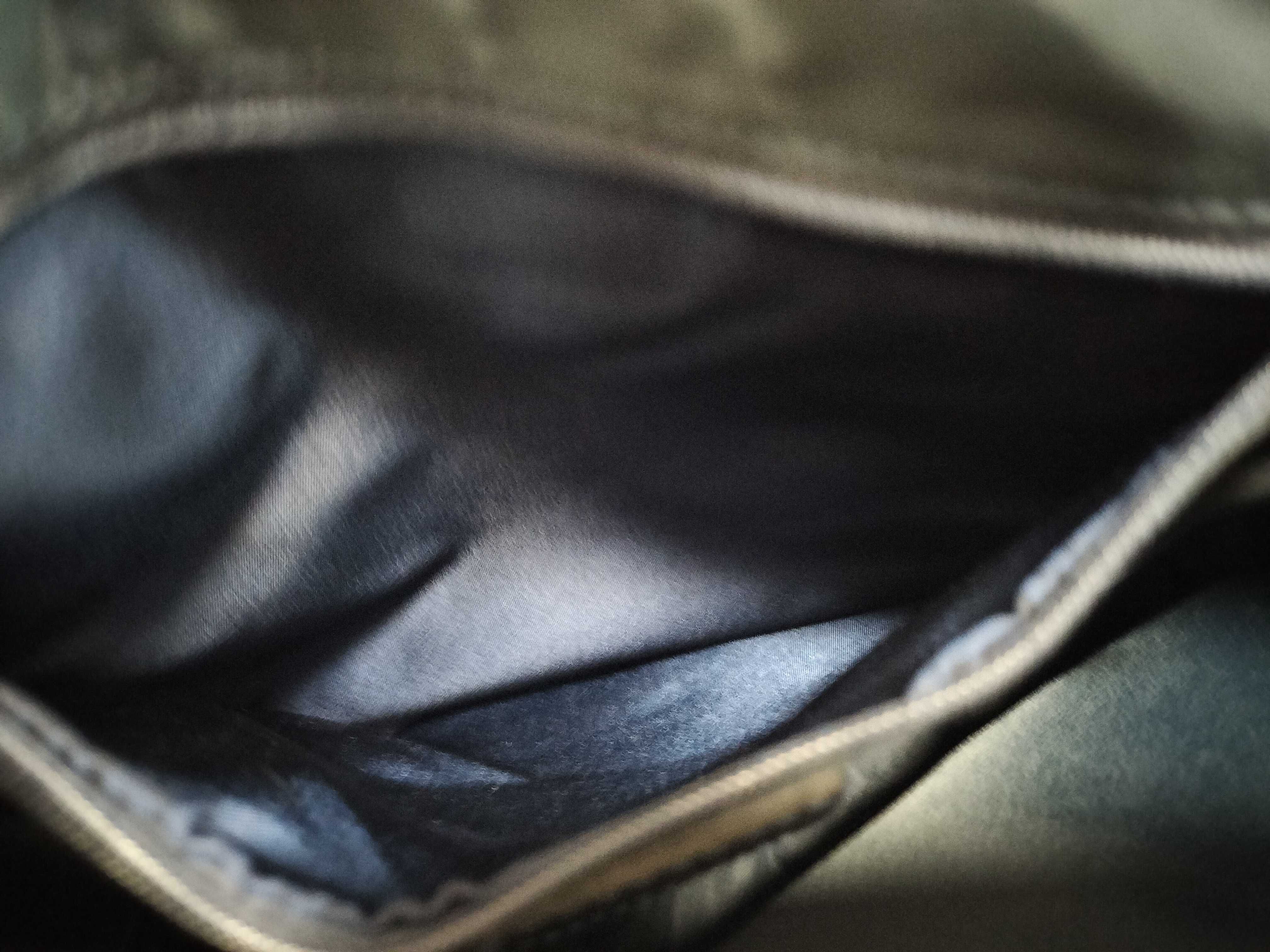 denim print shoulder bag — view 11