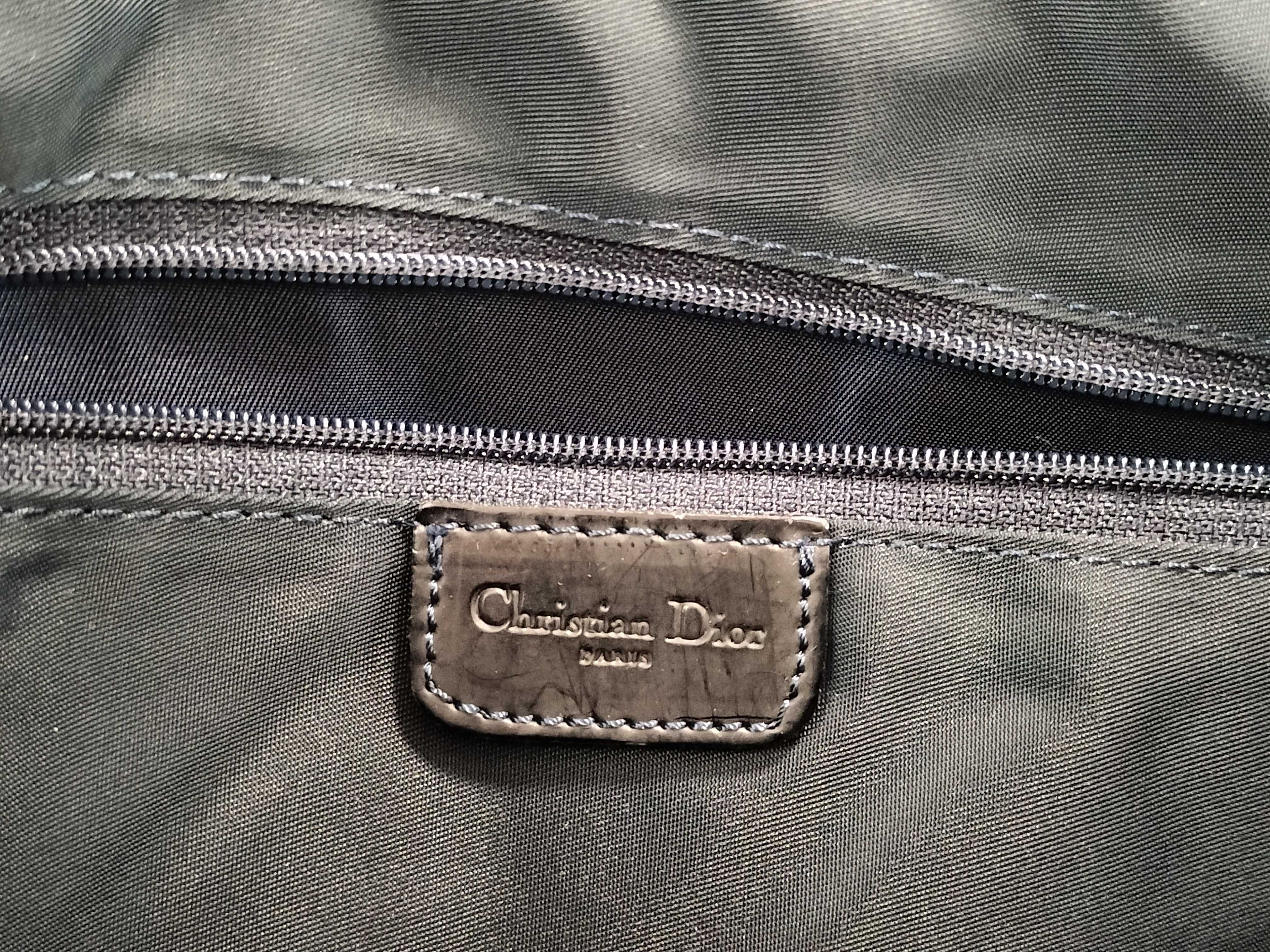 denim print shoulder bag — view 12