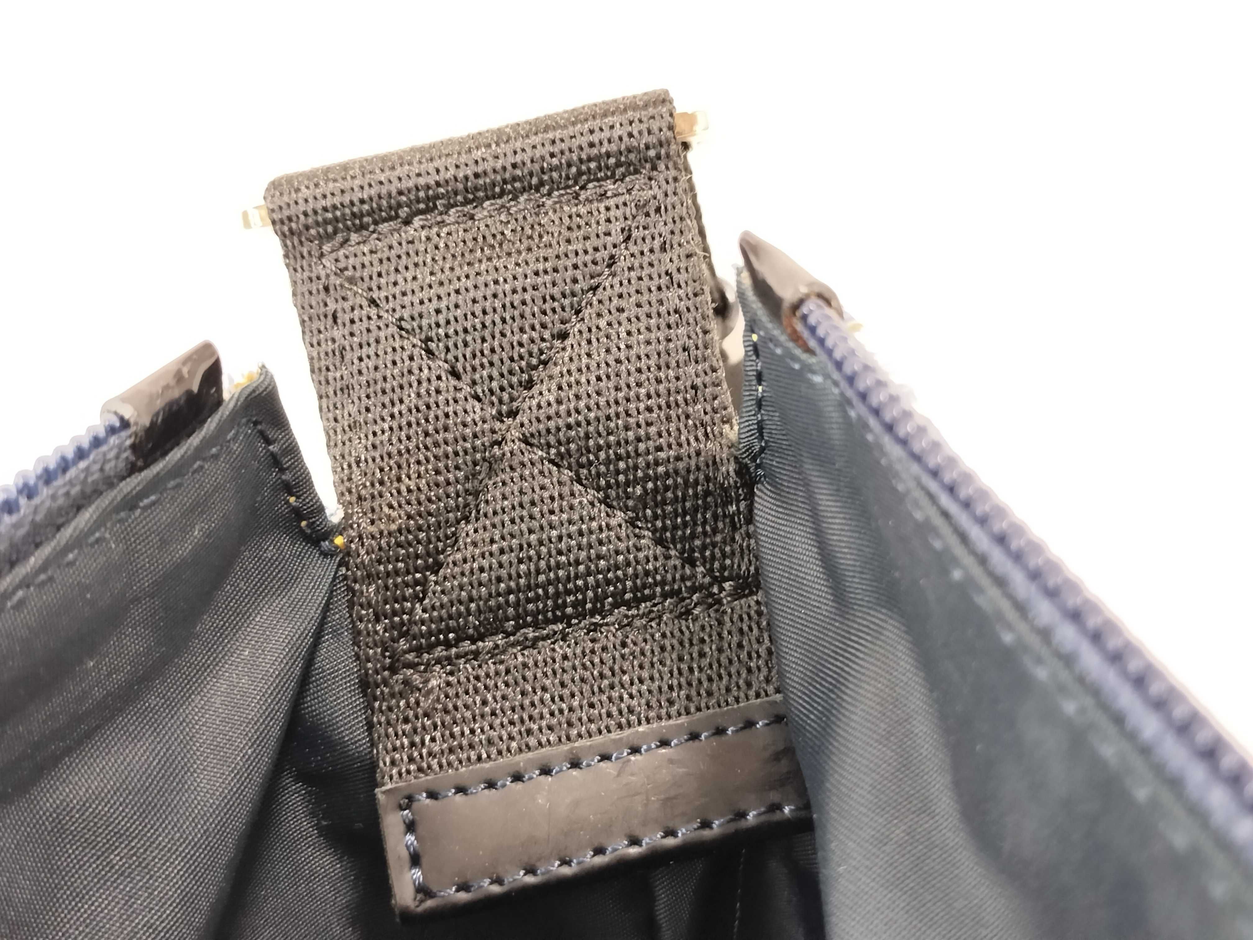 denim print shoulder bag — view 9