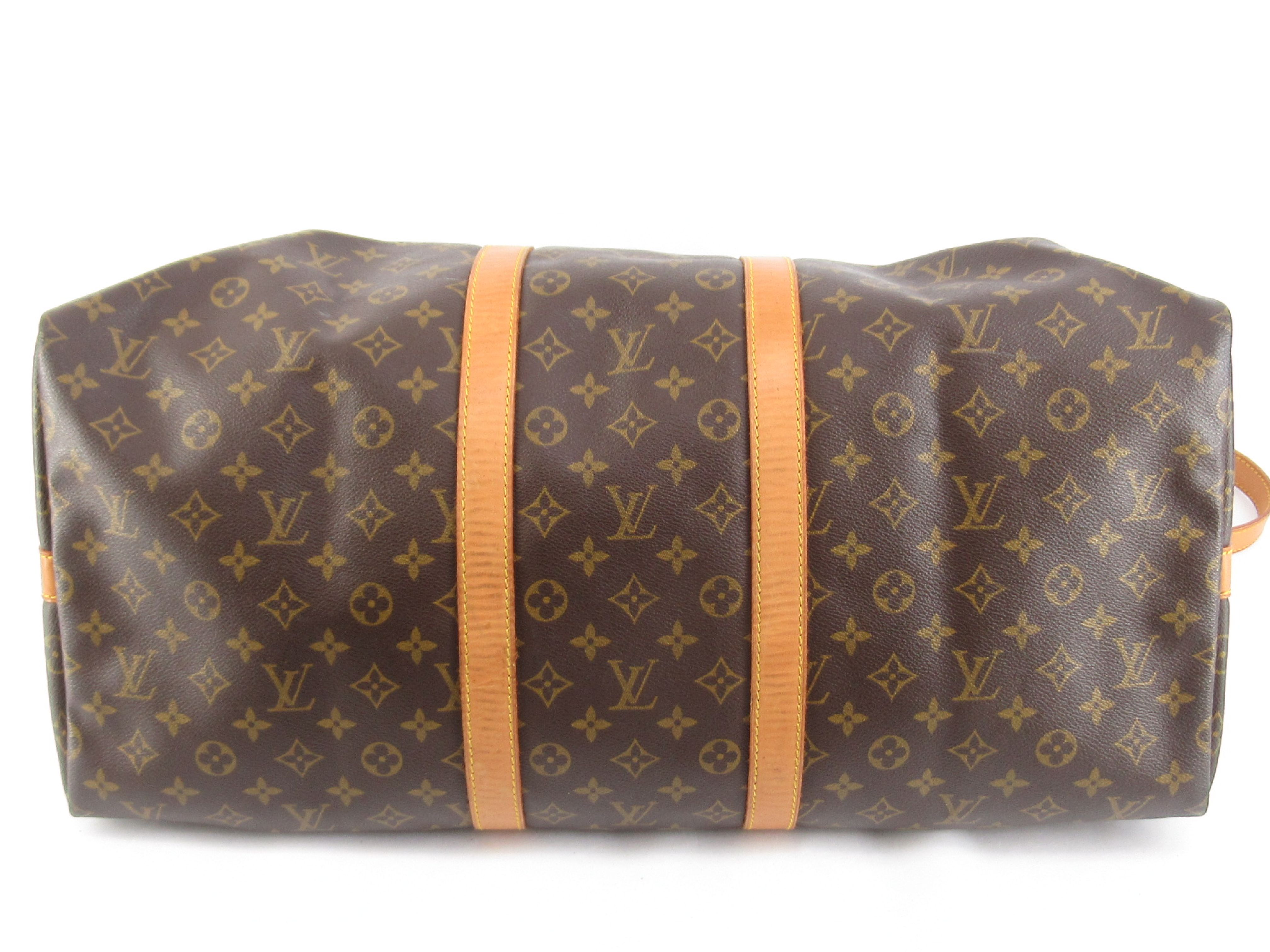 Monogram Keepall Bandoulière 55 M4141 SP0981 Boston Bag — view 9
