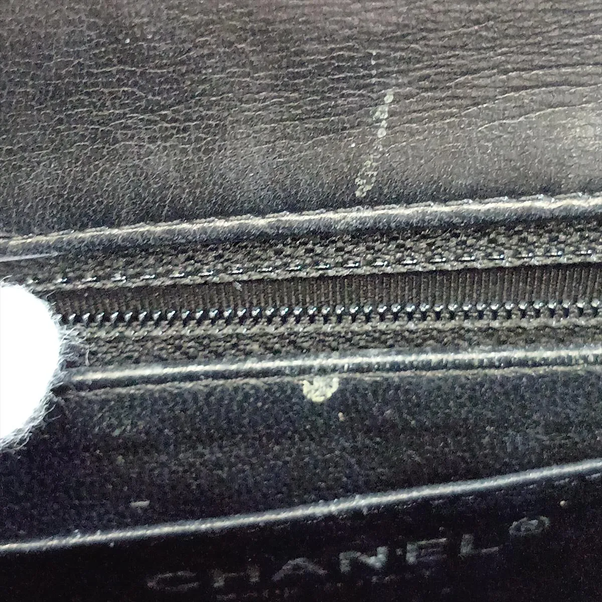 Mini Matelassé 20 Lambskin Chain Shoulder Bag, Black with Silver Hardware, 19384796, Serial Number 19-series, A69900 — view 14
