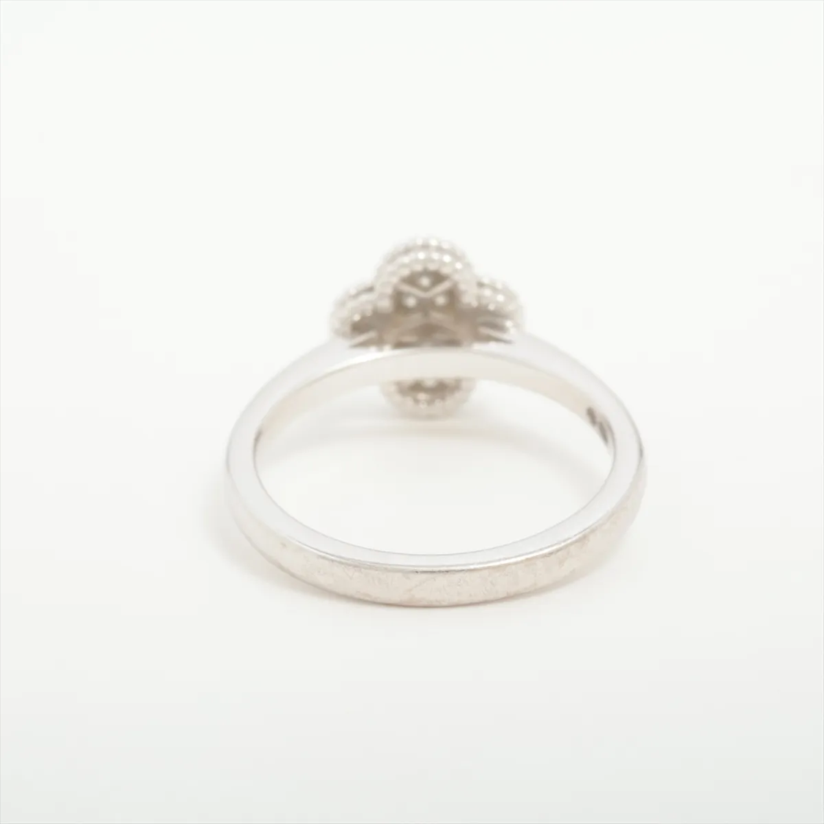Sweet Alhambra Diamond Ring 750(WG) 3.5g 50 JE968886 Stone — view 2