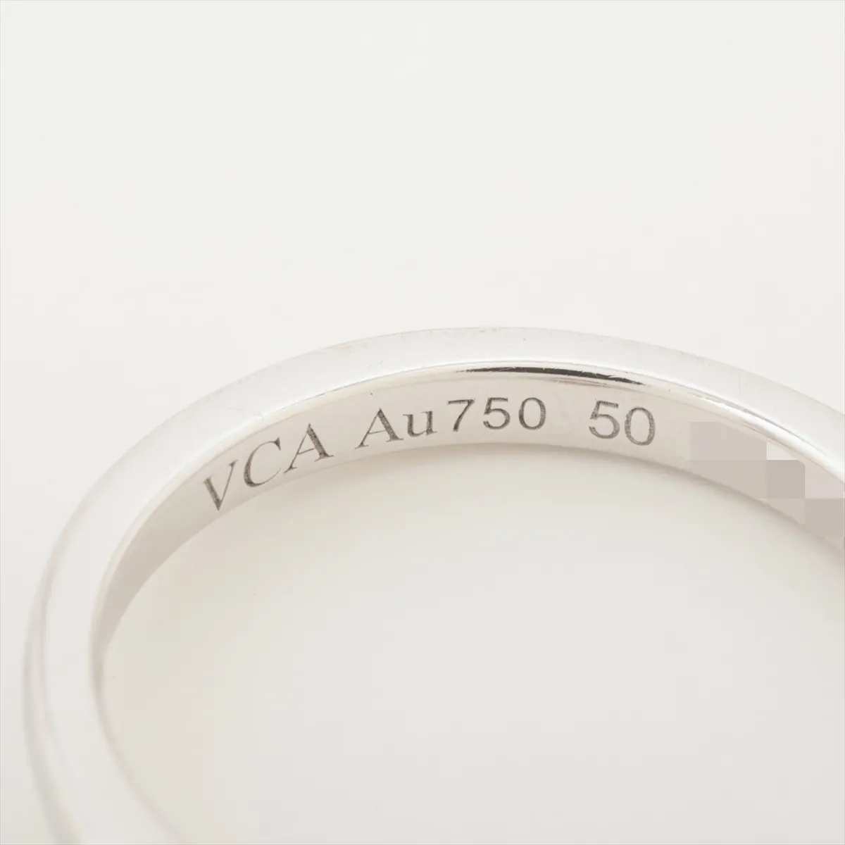 Sweet Alhambra Diamond Ring 750(WG) 3.5g 50 JE968886 Stone — view 4