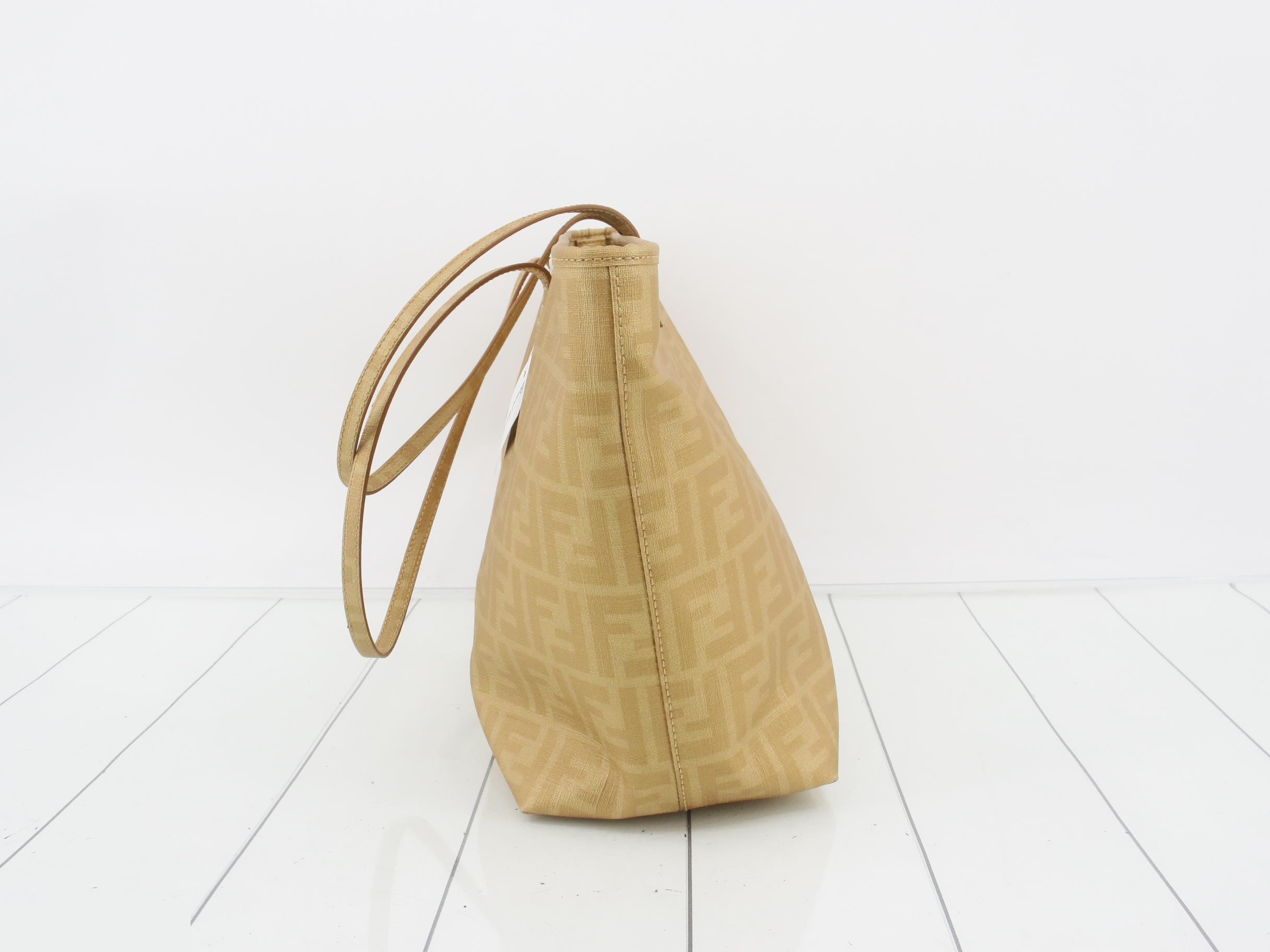 8BH185 Zucca tote bag coated canvas leather — view 3