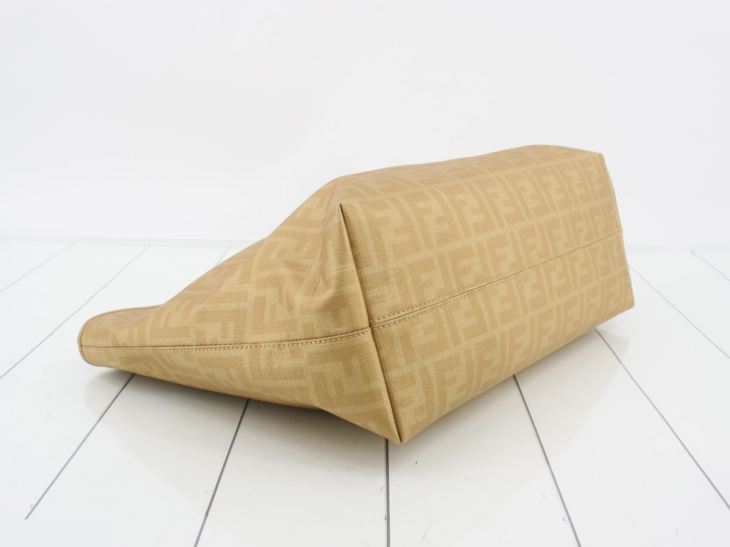 8BH185 Zucca tote bag coated canvas leather — view 5