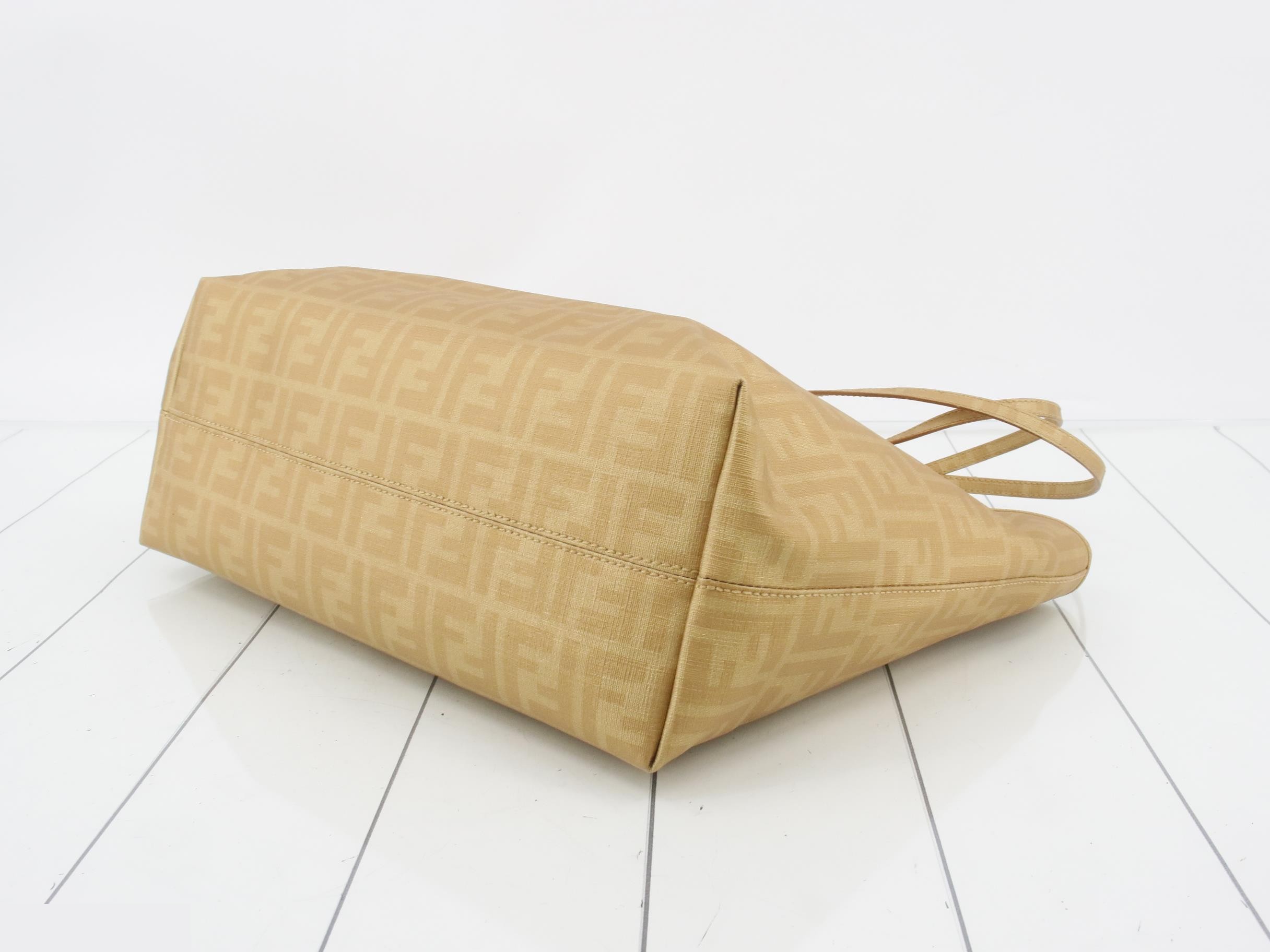 8BH185 Zucca tote bag coated canvas leather — view 6