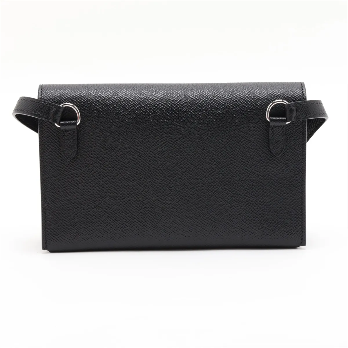 Snap To Go Veau Epsom Black Silver Hardware W:2024 — view 2
