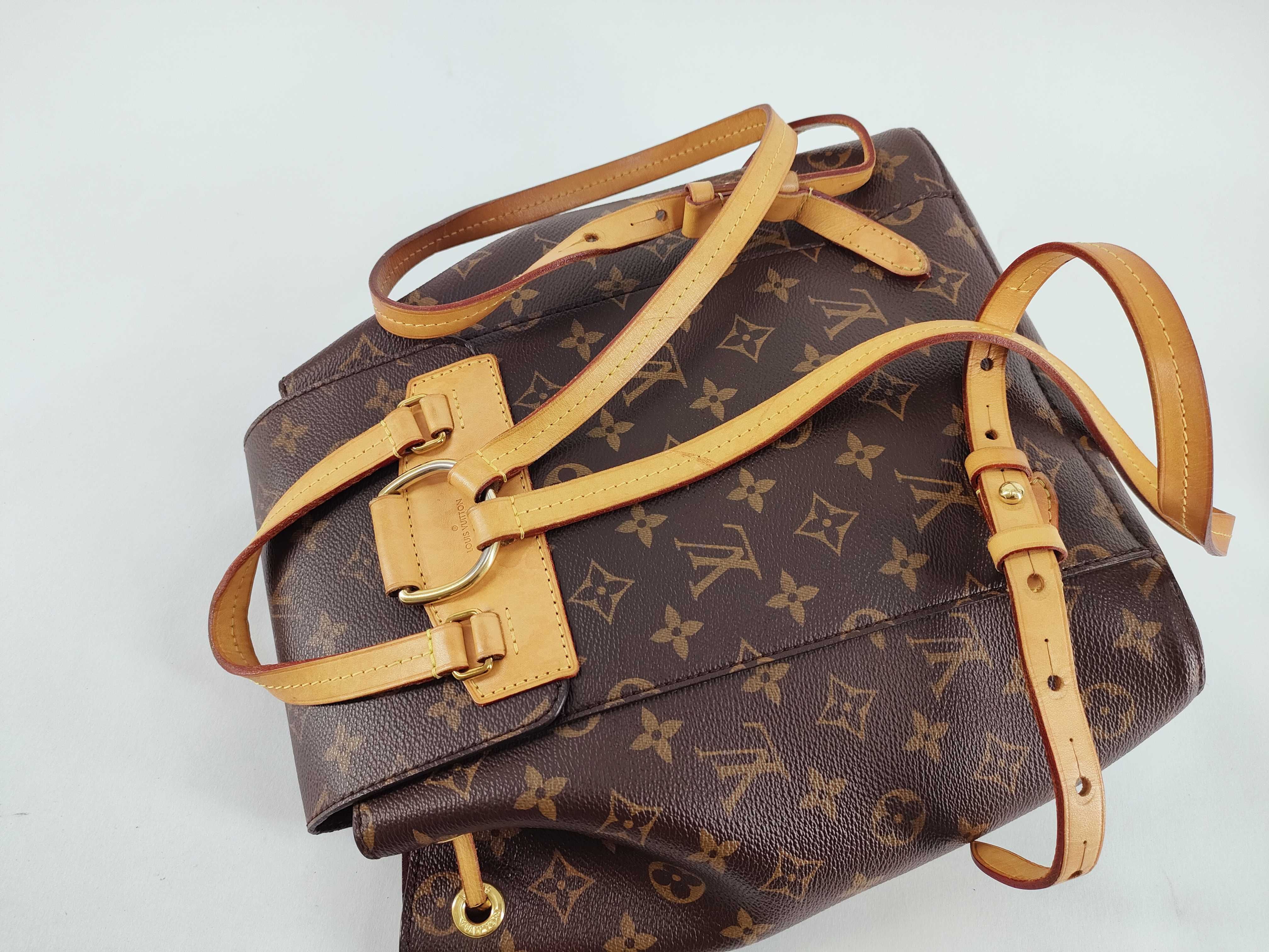 Monogram Louis Vuitton Montouris Old Farker Bag Rucksack — view 3