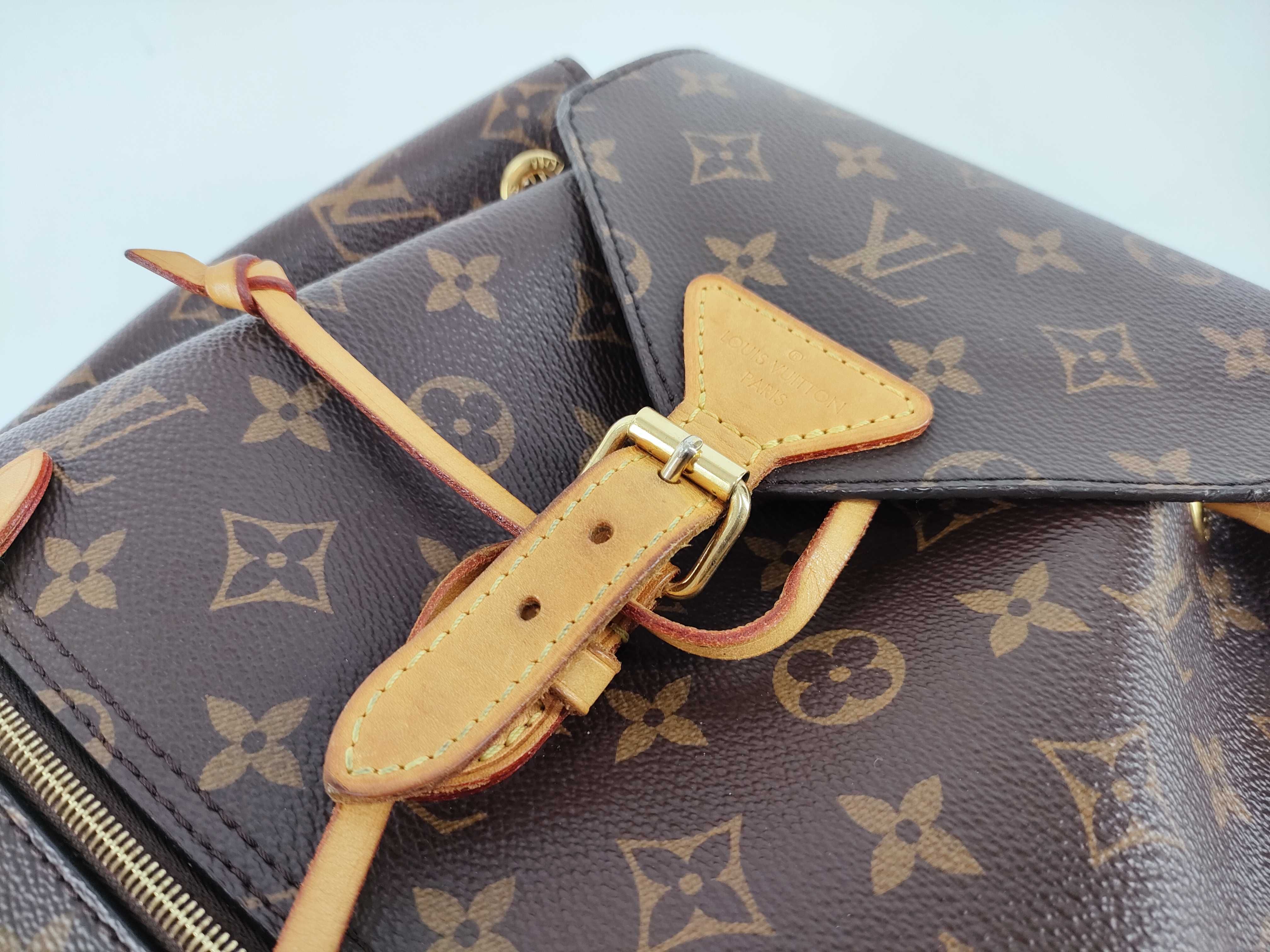 Monogram Louis Vuitton Montouris Old Farker Bag Rucksack — view 10
