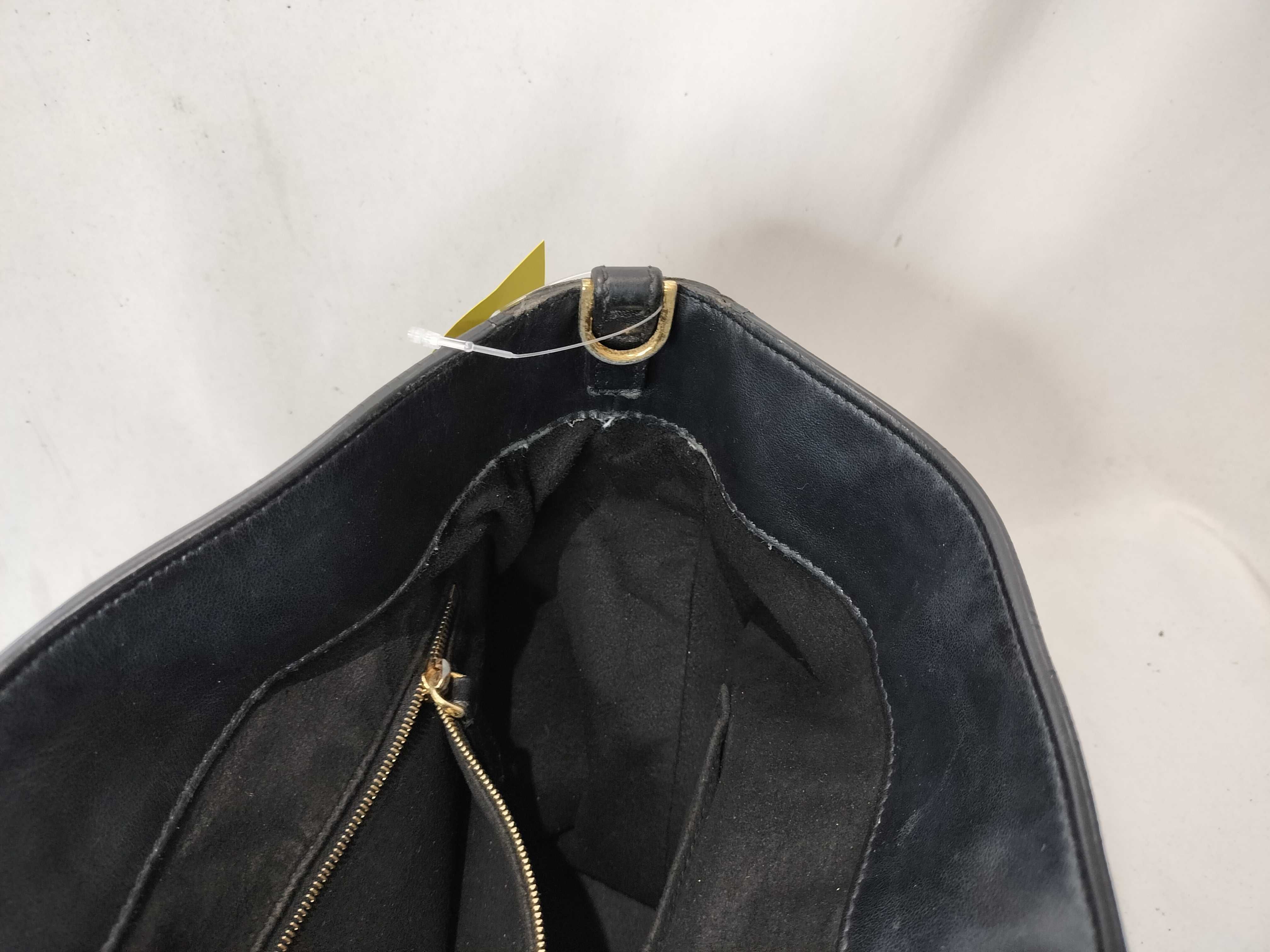 Leather Black Handbag — view 12
