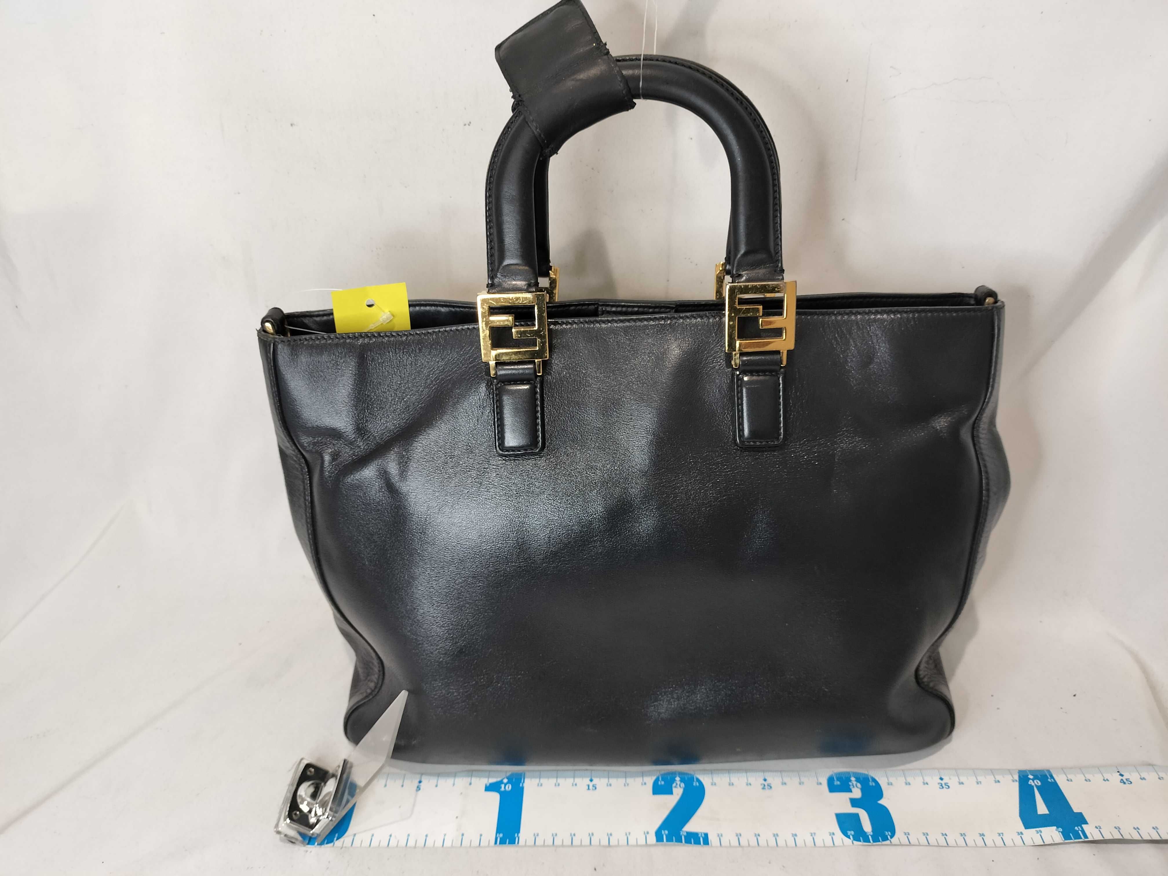 Leather Black Handbag — view 3