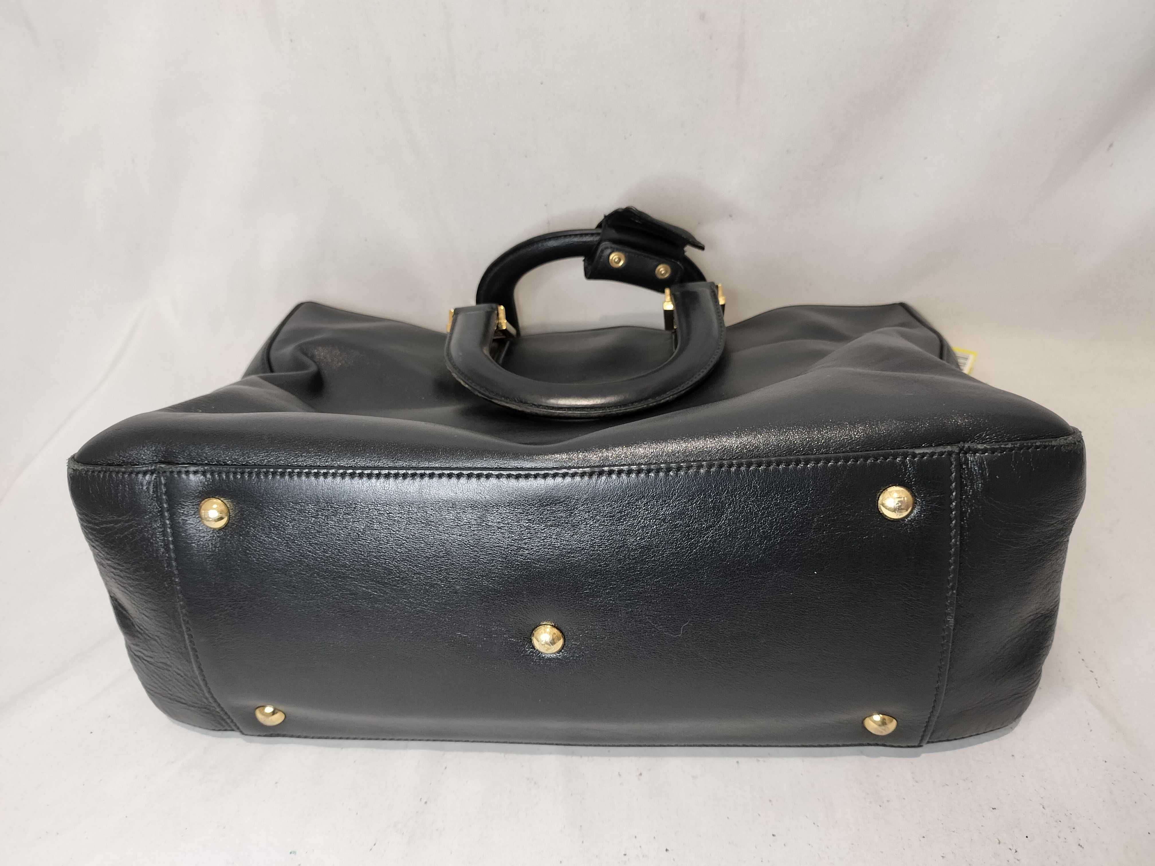 Leather Black Handbag — view 8