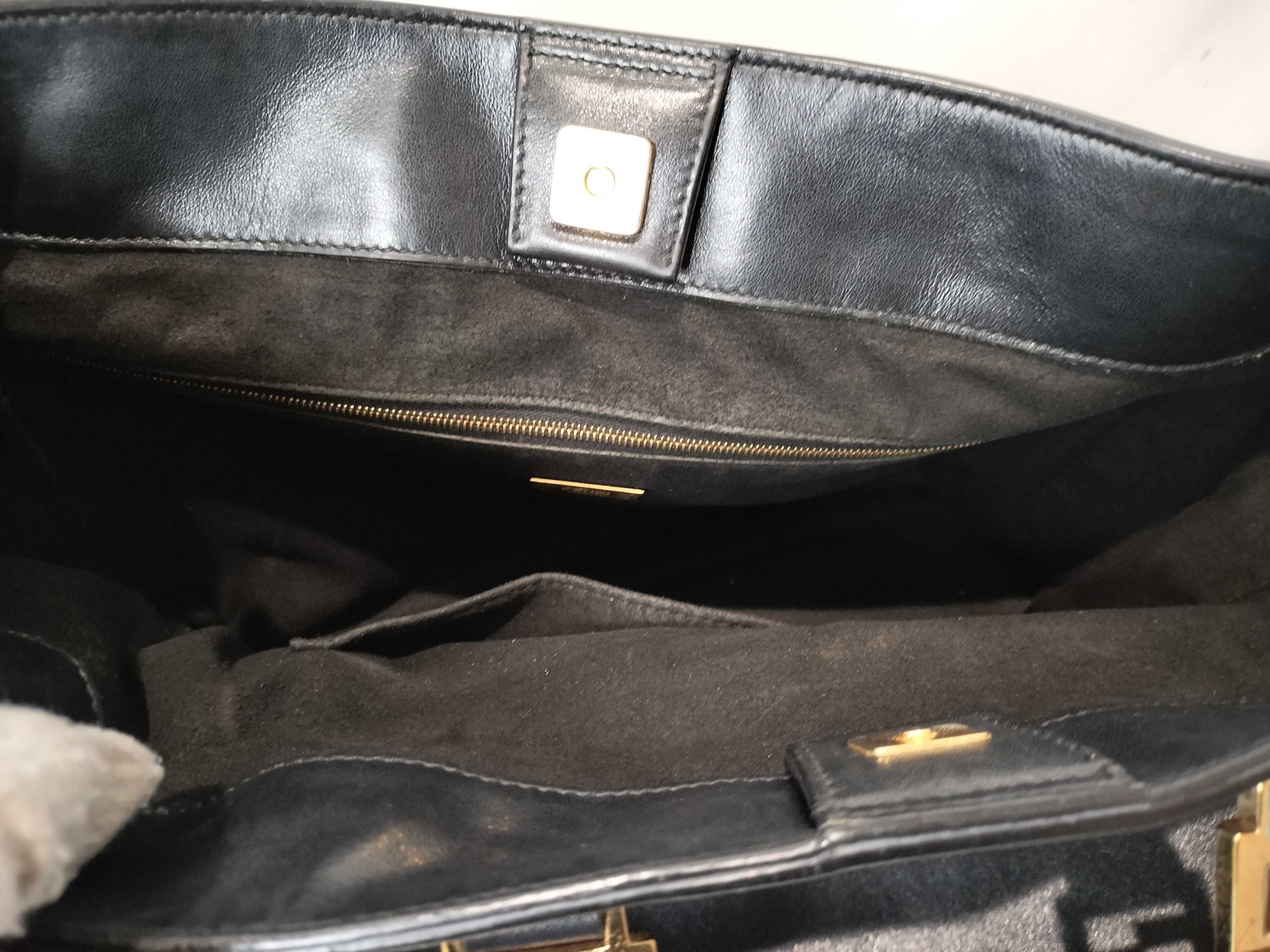 Leather Black Handbag — view 9