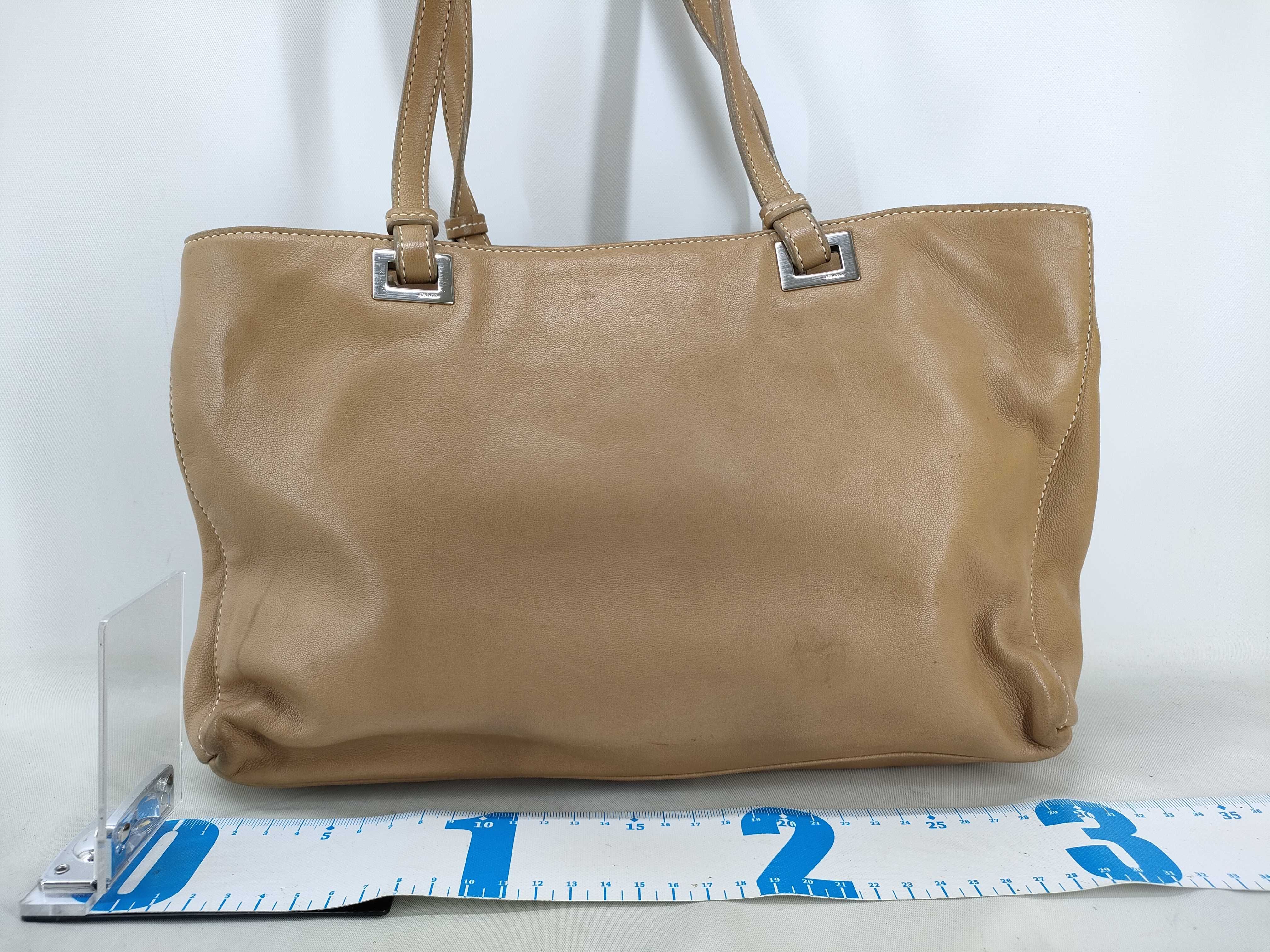 leather shoulder handbag — view 2
