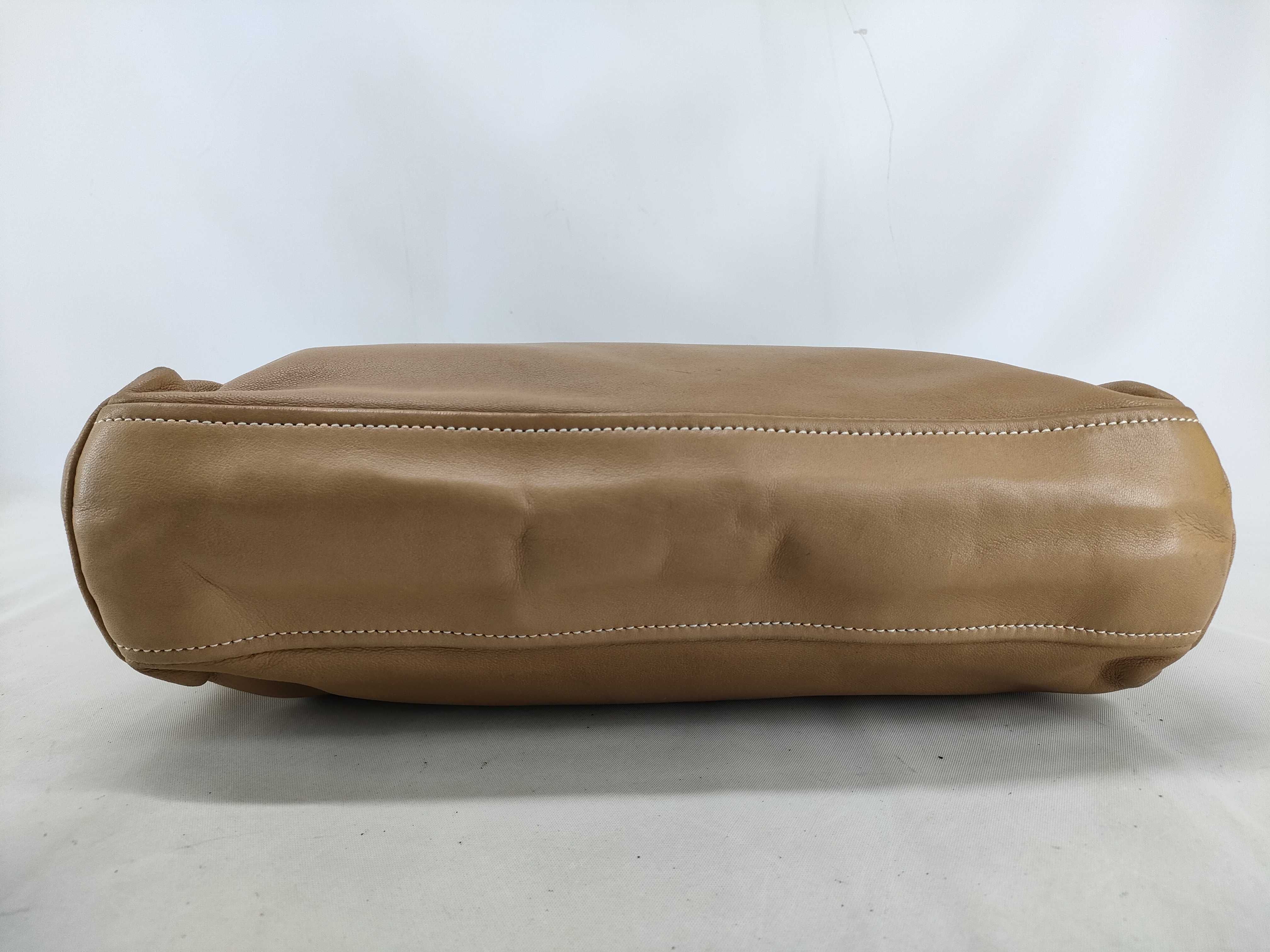leather shoulder handbag — view 3