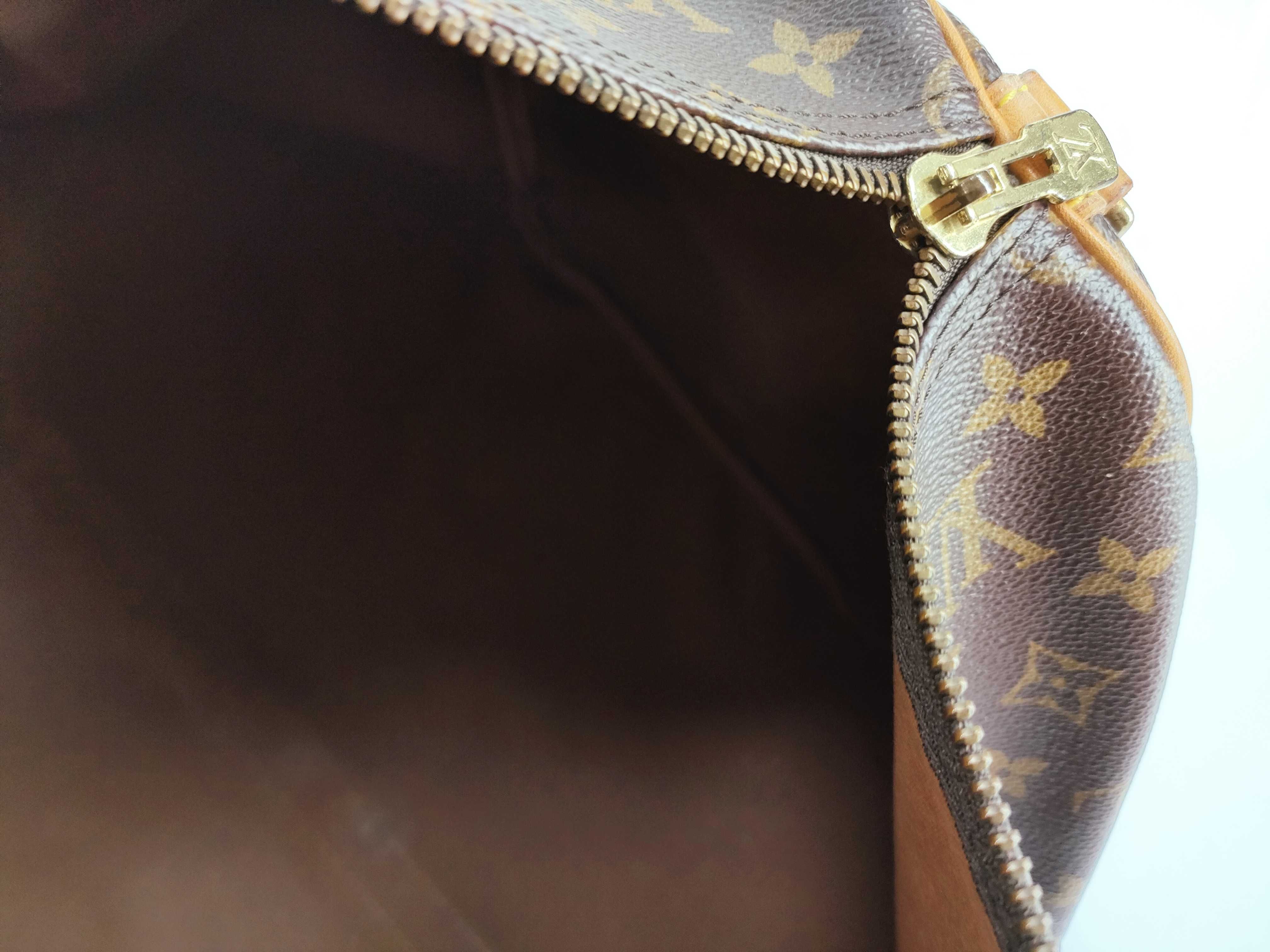 Monogram Keepall Bandoulière 55 M41414 VI0962 Brown Boston Bag — view 11