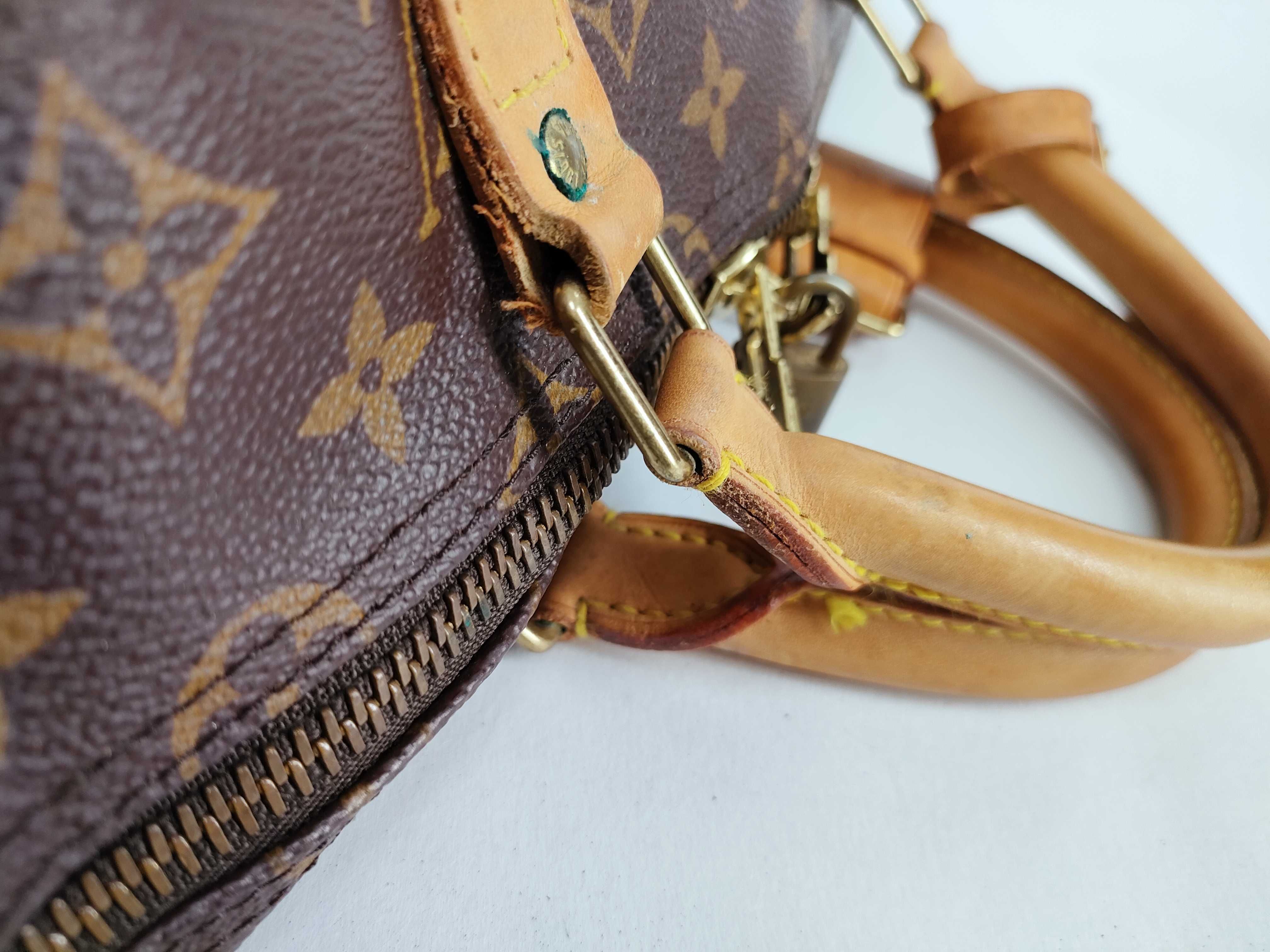 Monogram Keepall Bandoulière 55 M41414 VI0962 Brown Boston Bag — view 5