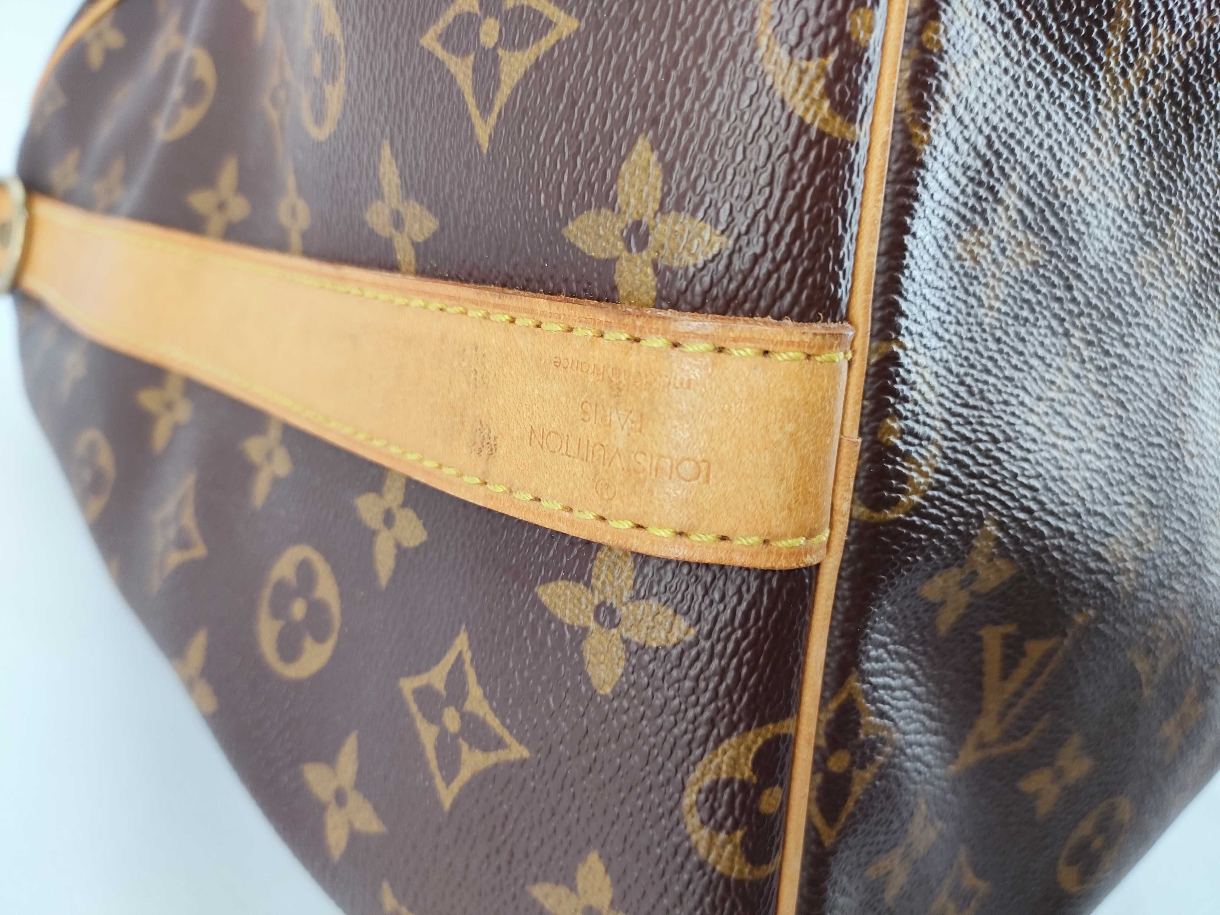 Monogram Keepall Bandoulière 55 M41414 VI0962 Brown Boston Bag — view 8