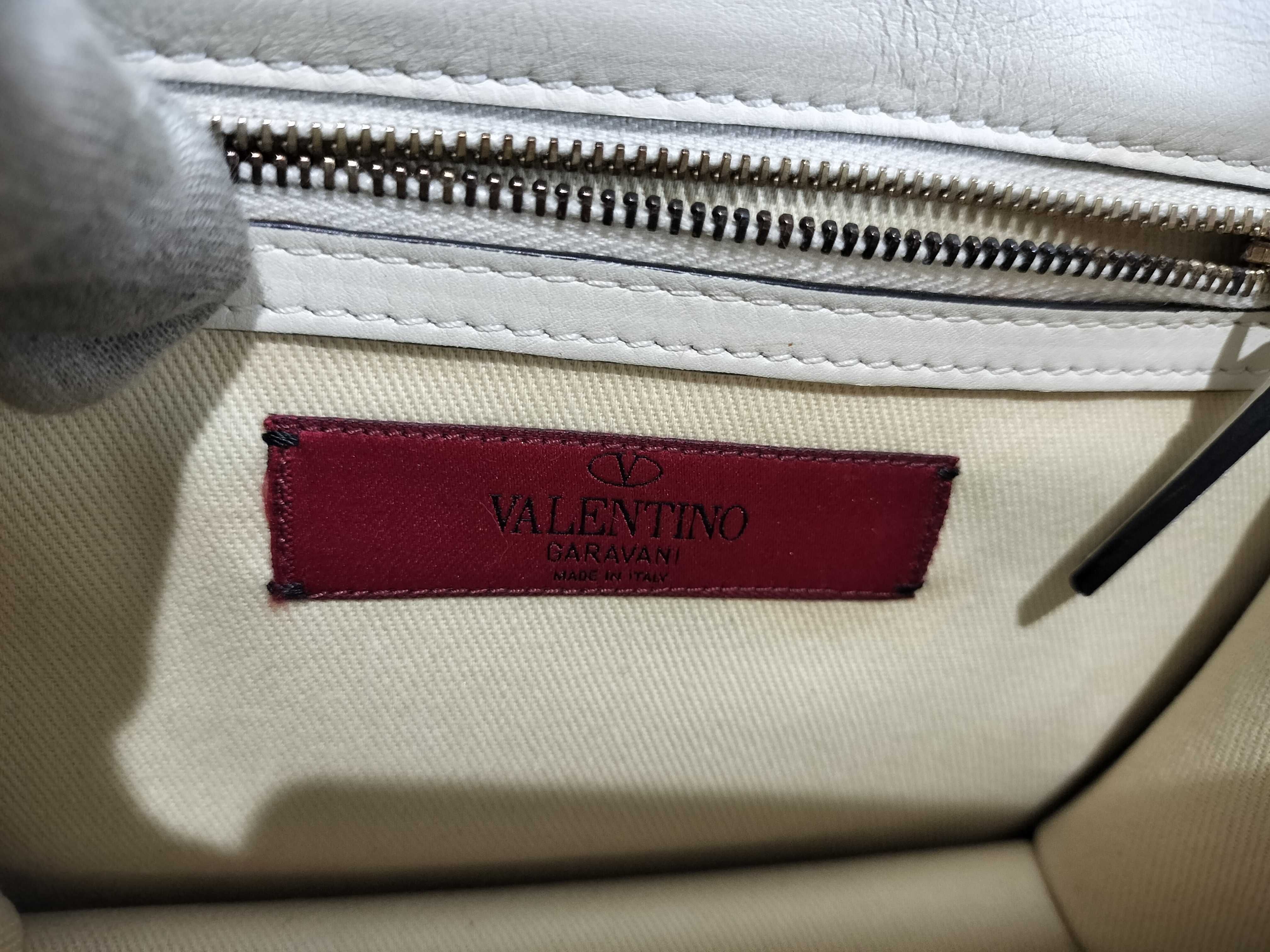Chain Shoulder Bag, Off-White Handbag — view 12