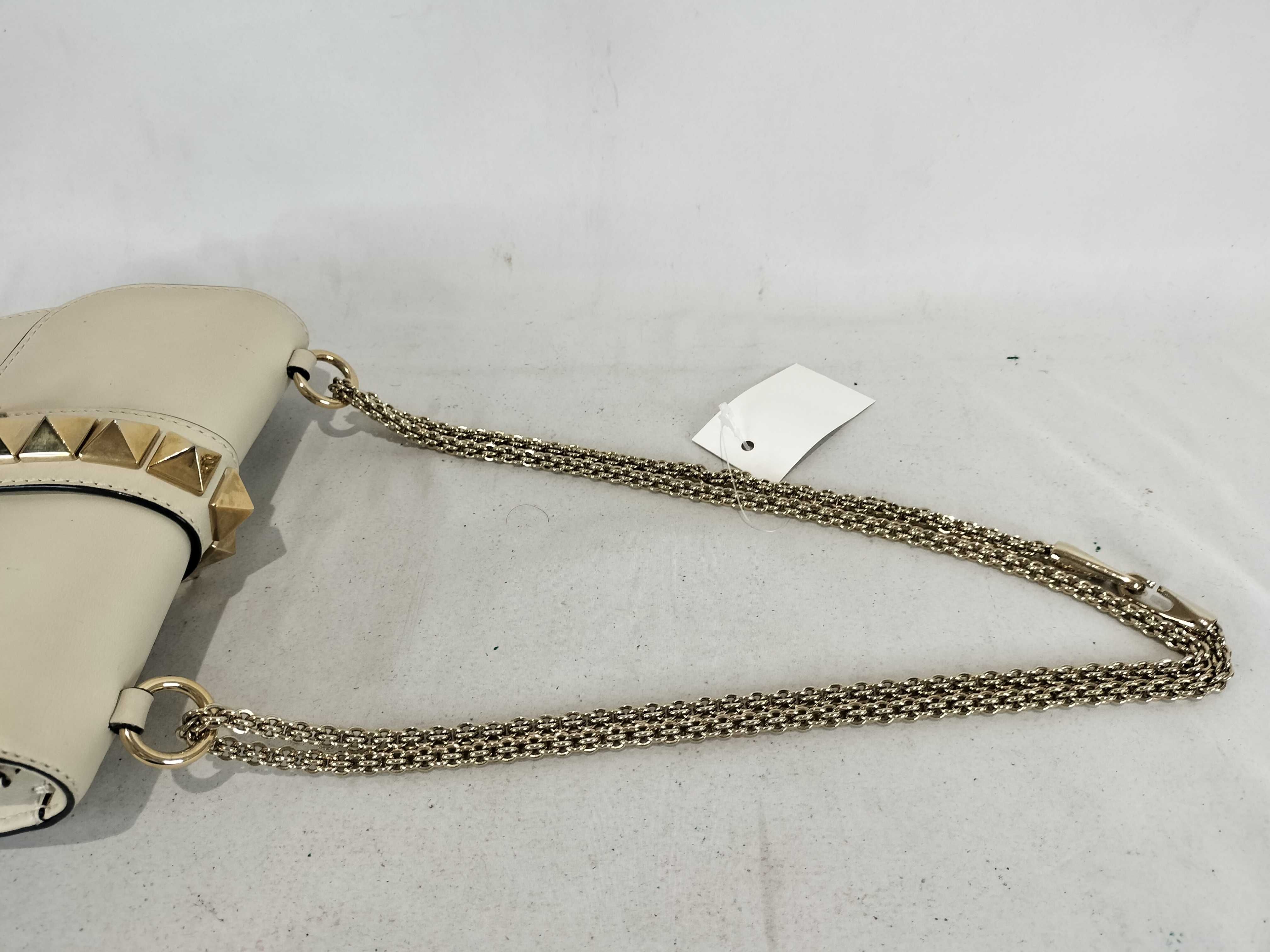 Chain Shoulder Bag, Off-White Handbag — view 4
