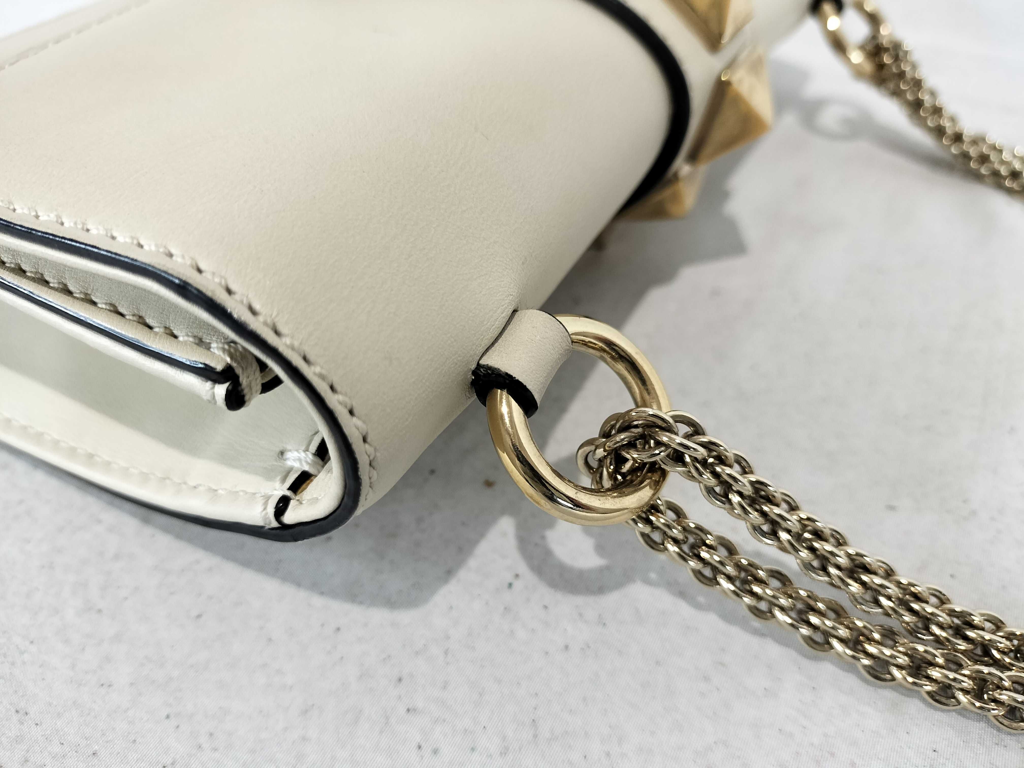 Chain Shoulder Bag, Off-White Handbag — view 6