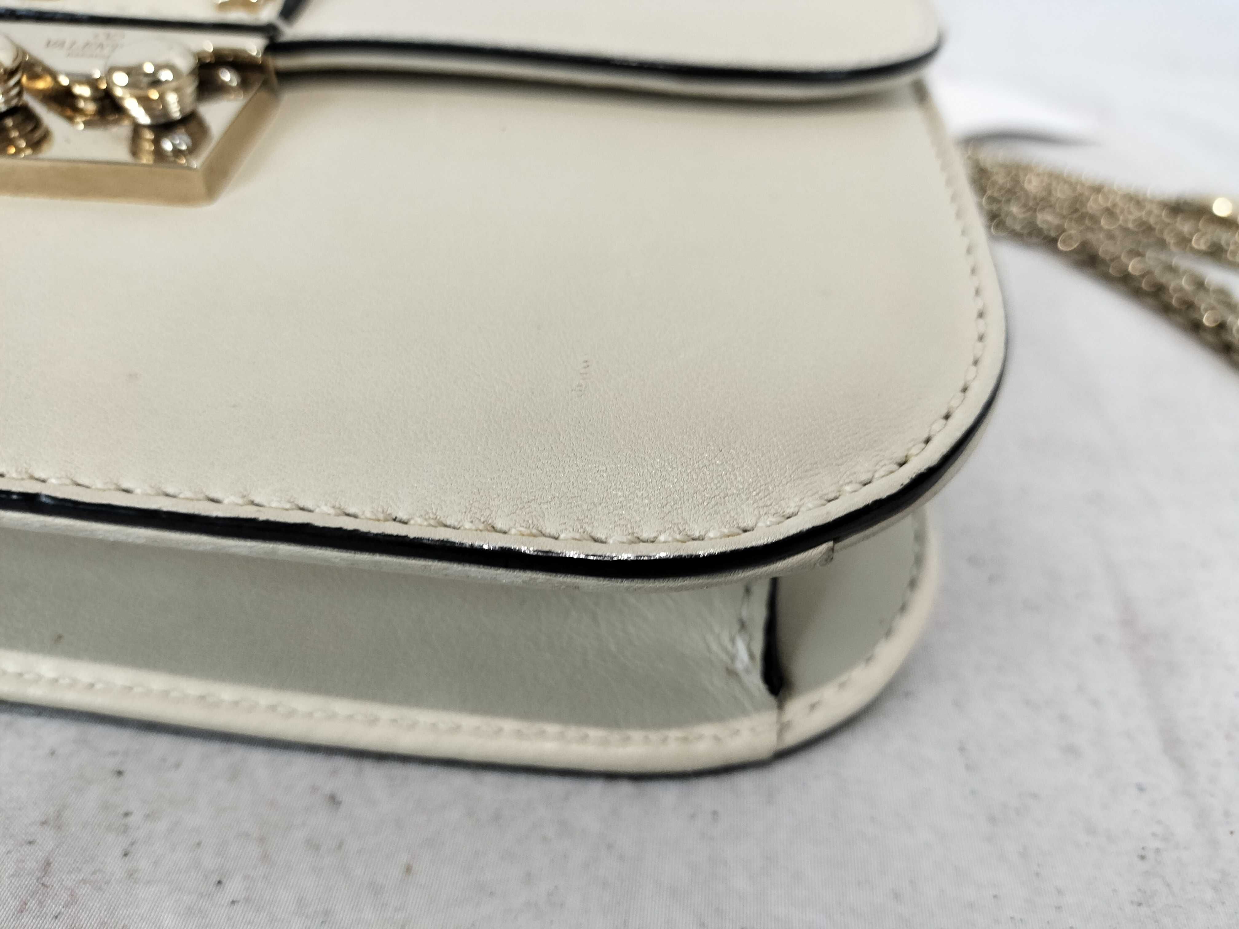 Chain Shoulder Bag, Off-White Handbag — view 7