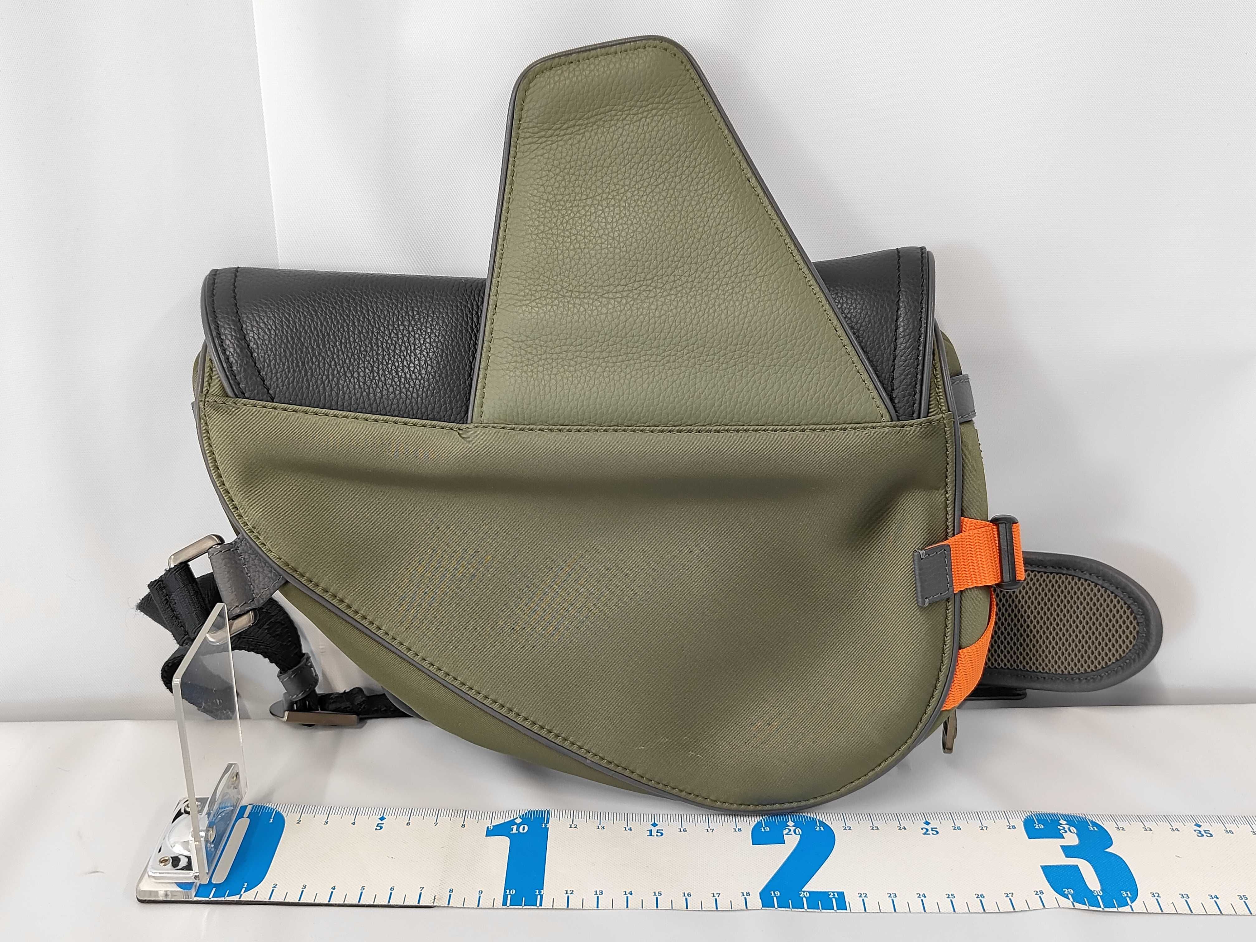 x Sacai Collaboration Saddle Bag, Leather x Nylon, 27-BO-0281, Shoulder Bag — view 2