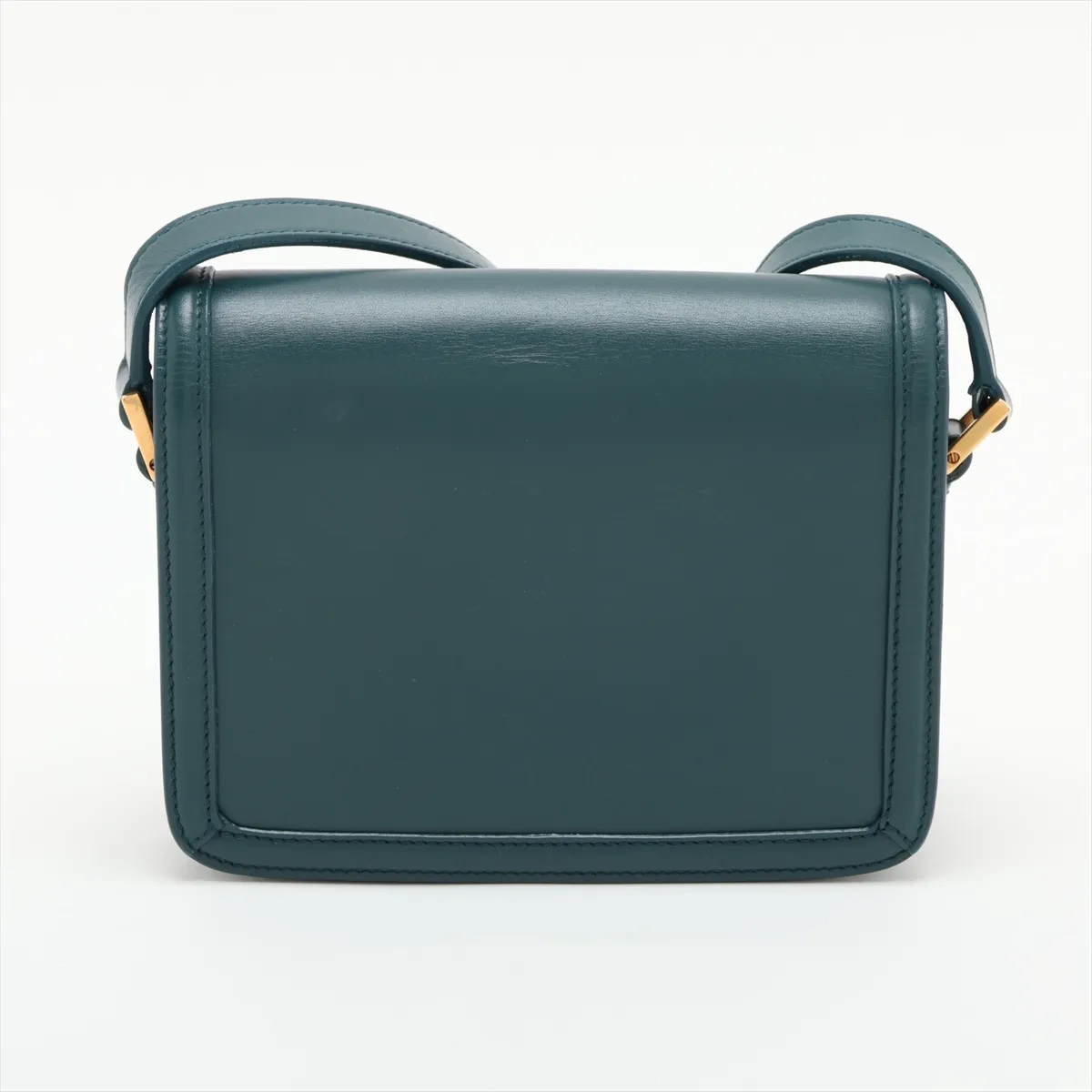 Solferino 634306 Leather Shoulder Bag, Green — view 2