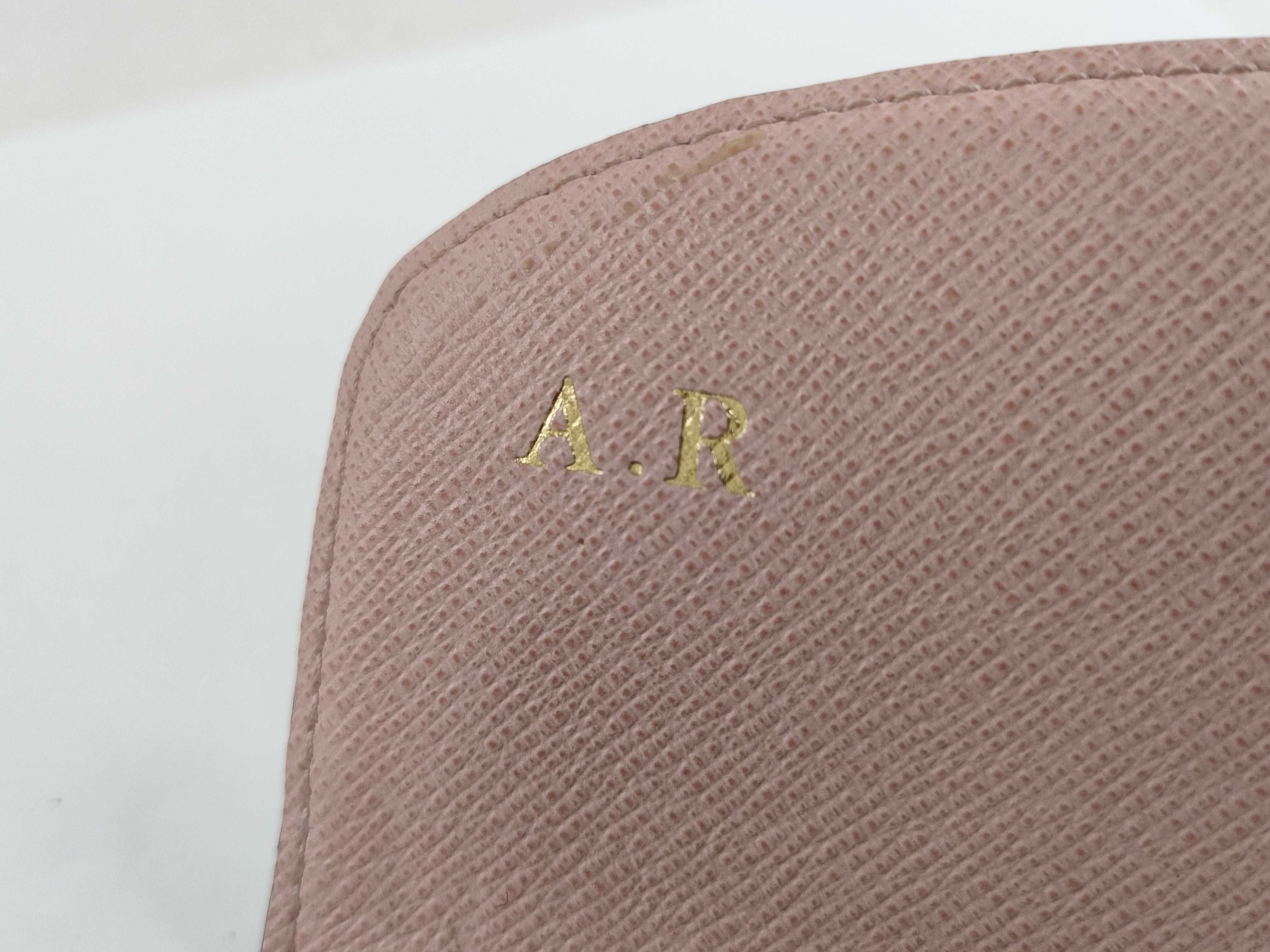 Monogram Emilie Rose Ballerine Wallet with Dust Bag and Box — view 14