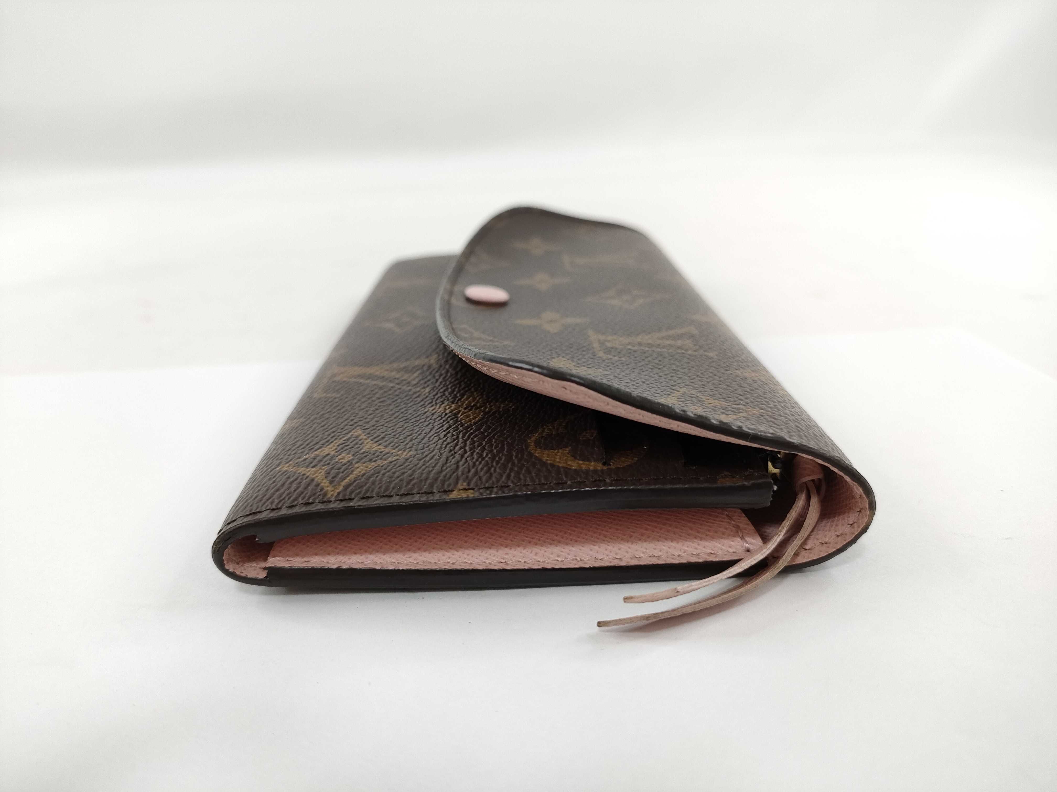 Monogram Emilie Rose Ballerine Wallet with Dust Bag and Box — view 4