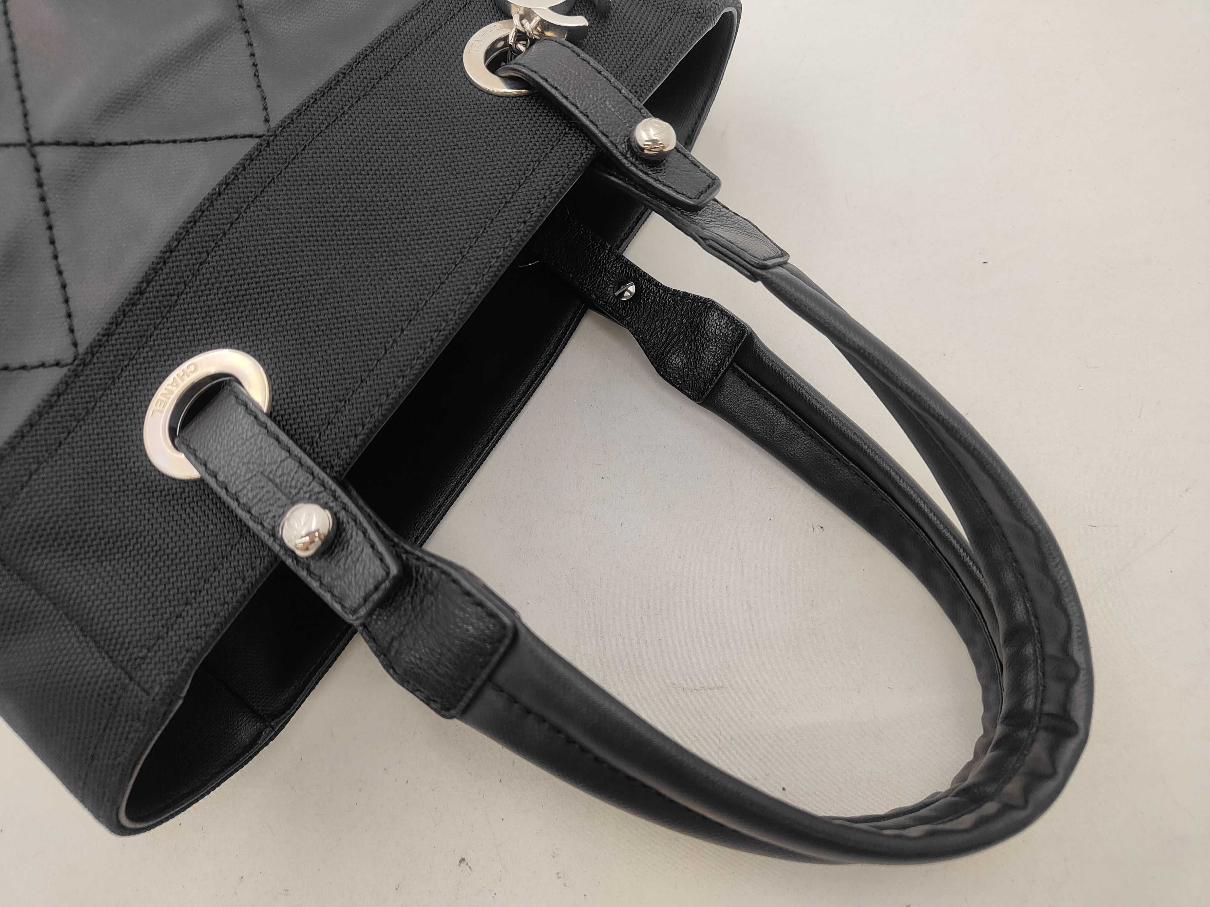 Paris Biarritz Coated Canvas Tote Bag — view 3