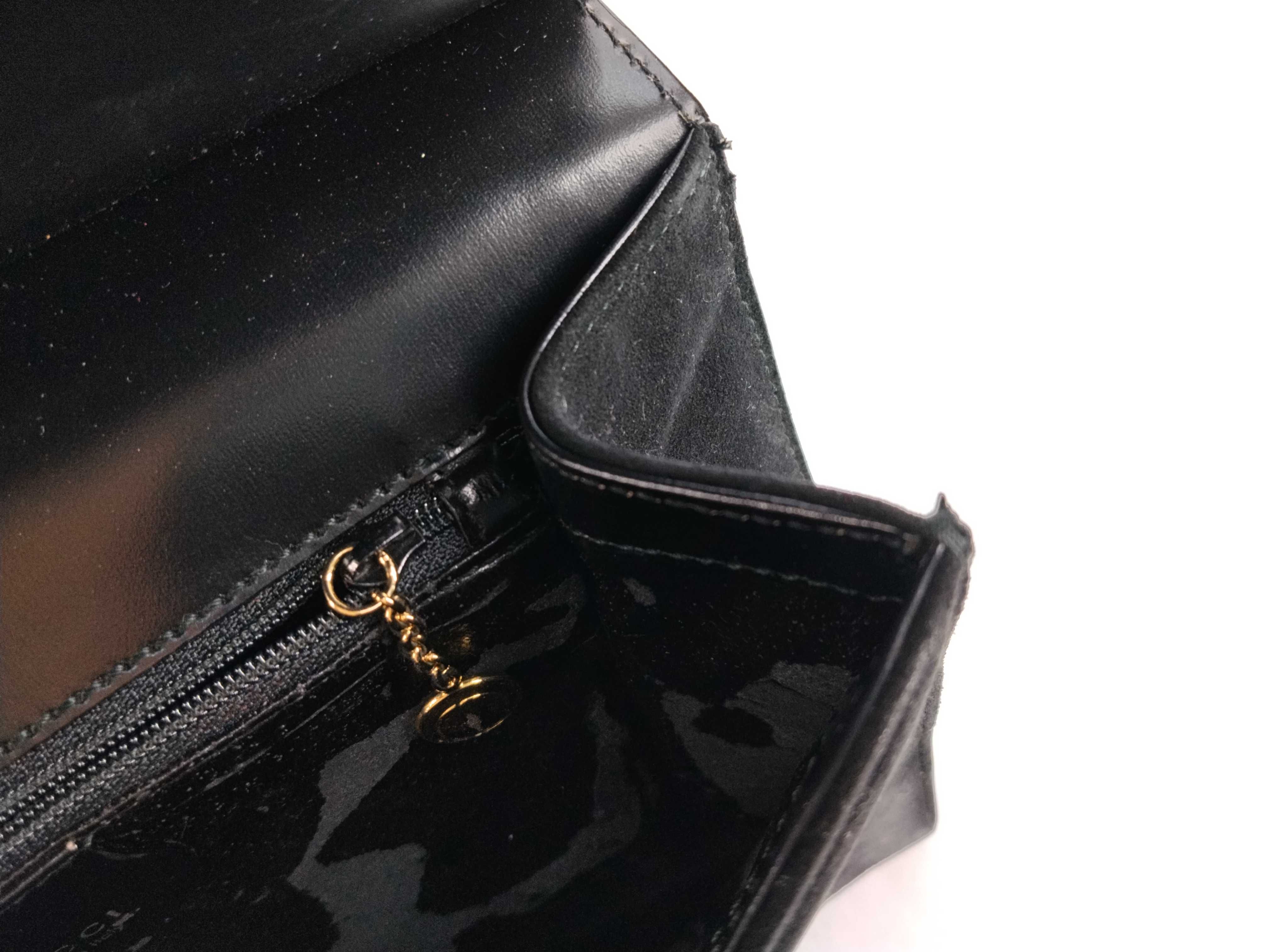 shoulder bag, suede, black. — view 11