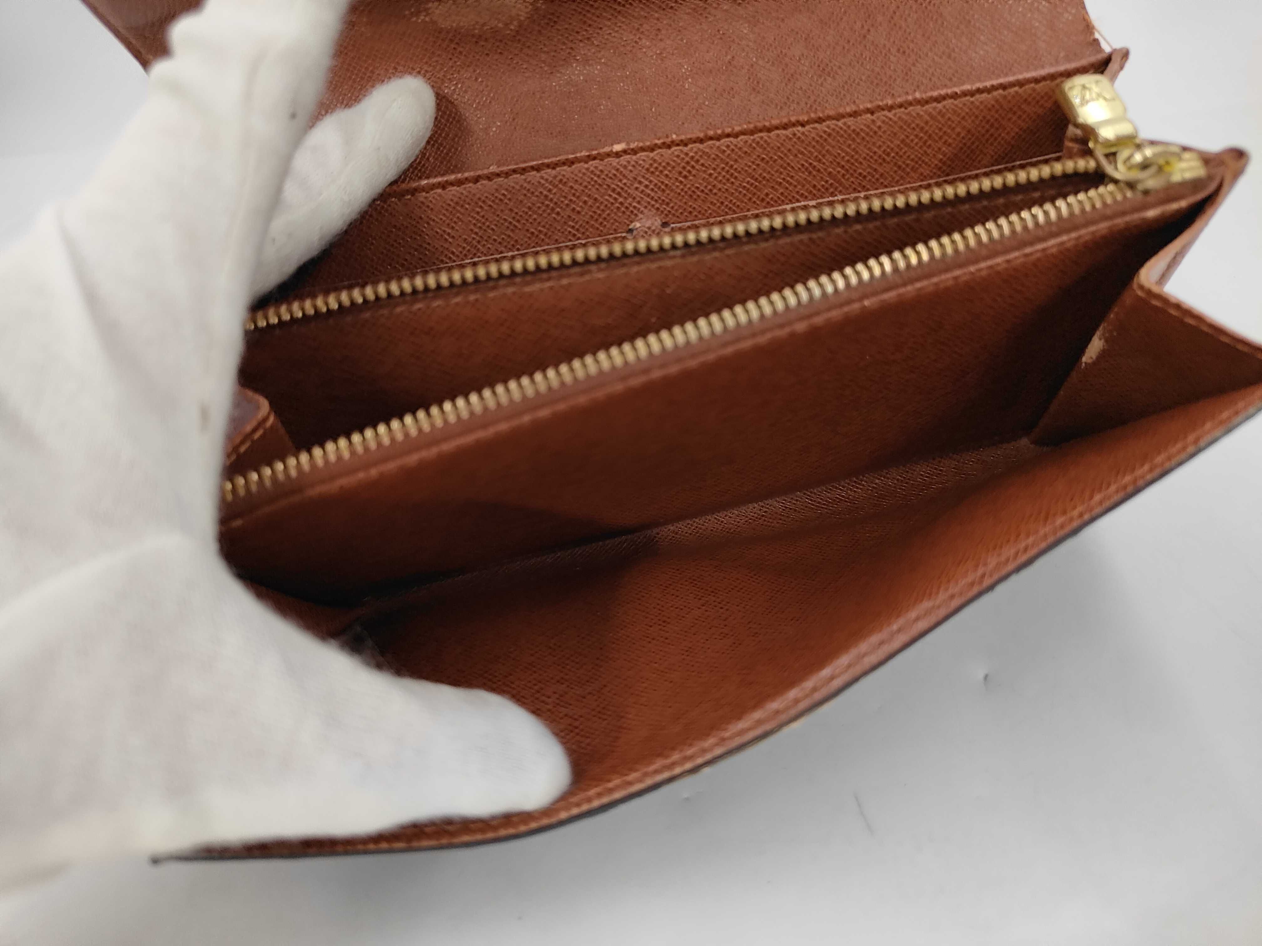 Monogram Louis Vuitton Monogram Portefeuille Sarah MB0065 Wallet — view 7