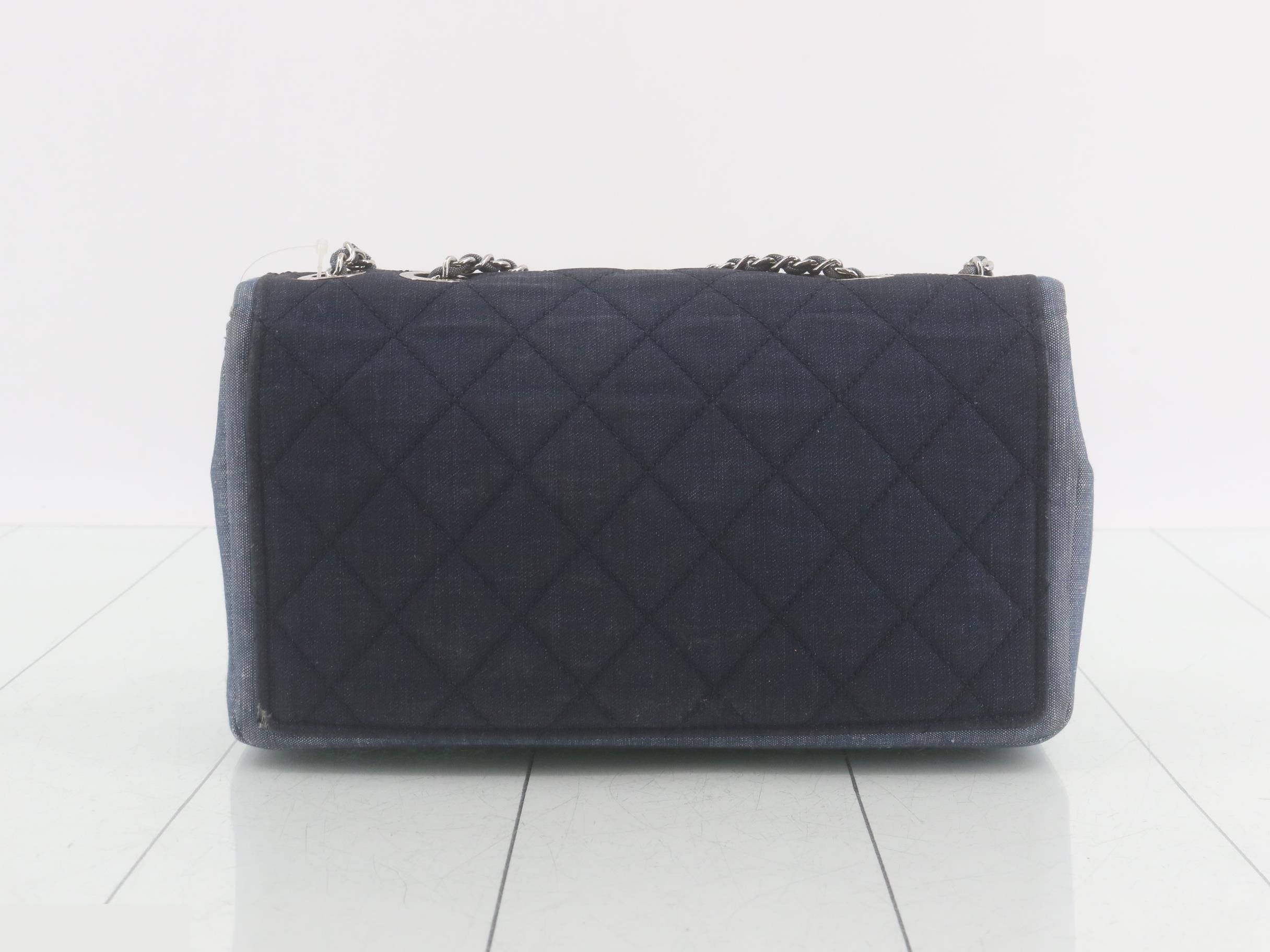 Denim shoulder bag, item number 19 — view 2