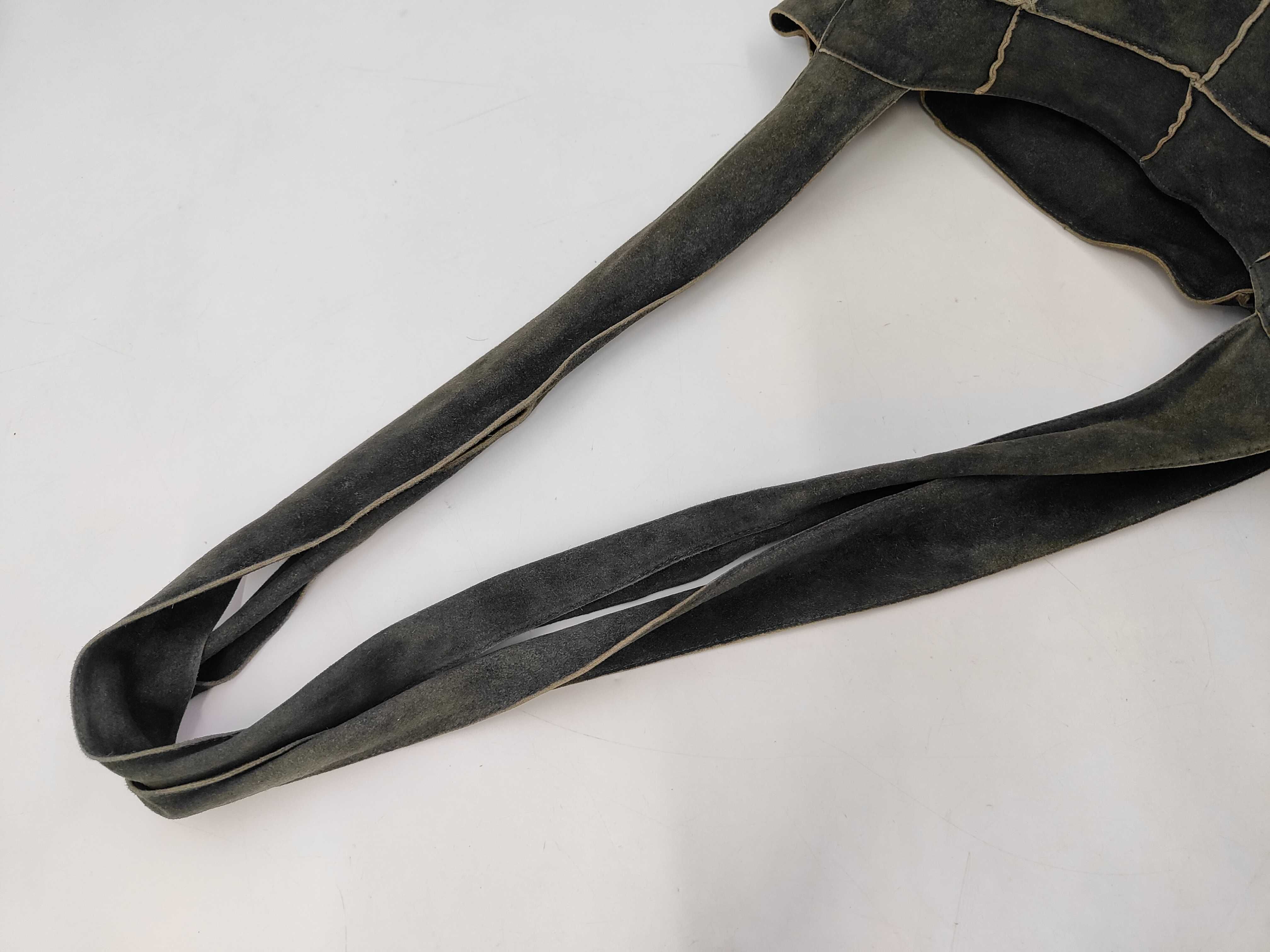 Chocolate Bar Suede Shoulder Bag (Serial Number 5) — view 3