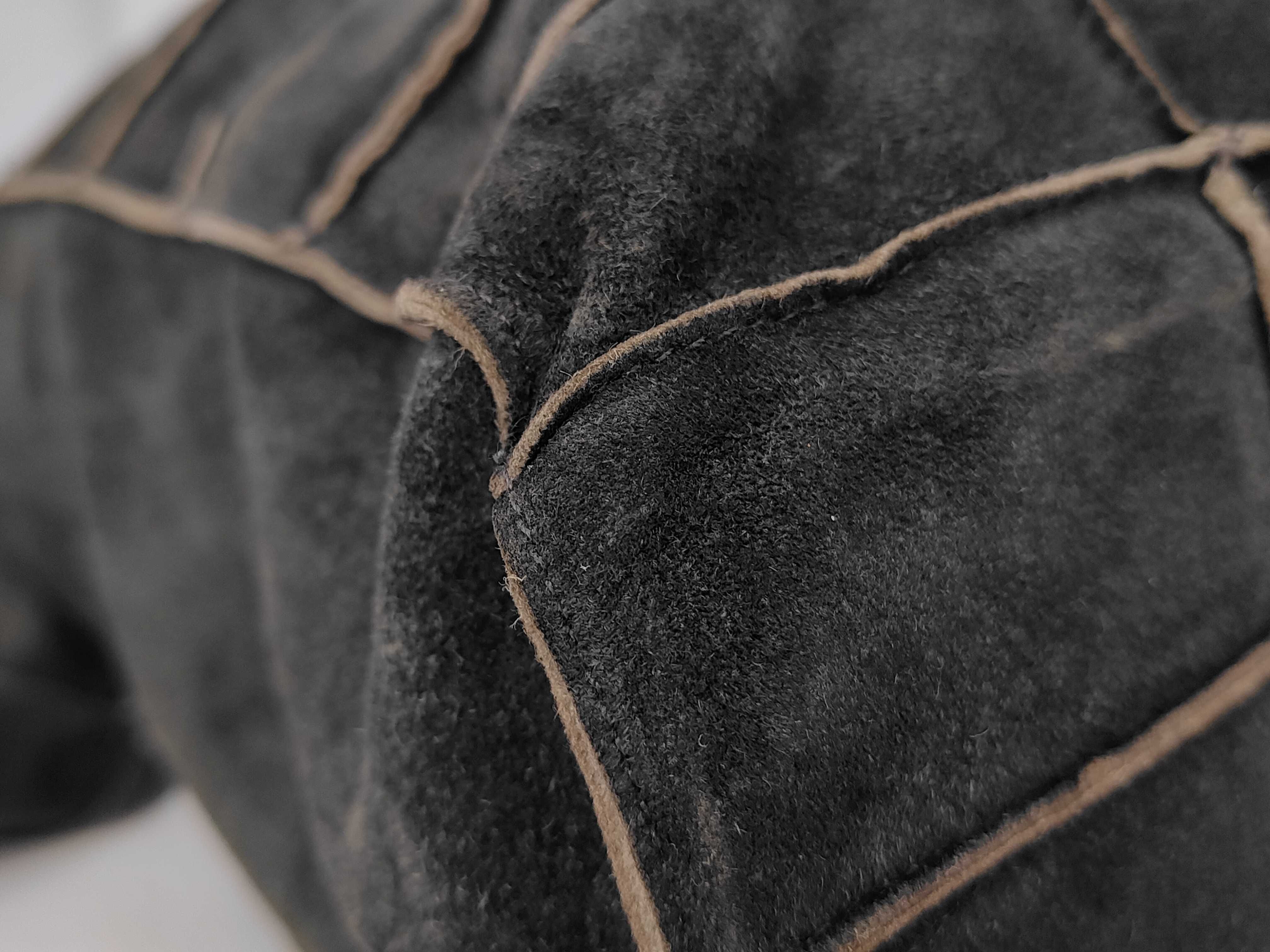 Chocolate Bar Suede Shoulder Bag (Serial Number 5) — view 5