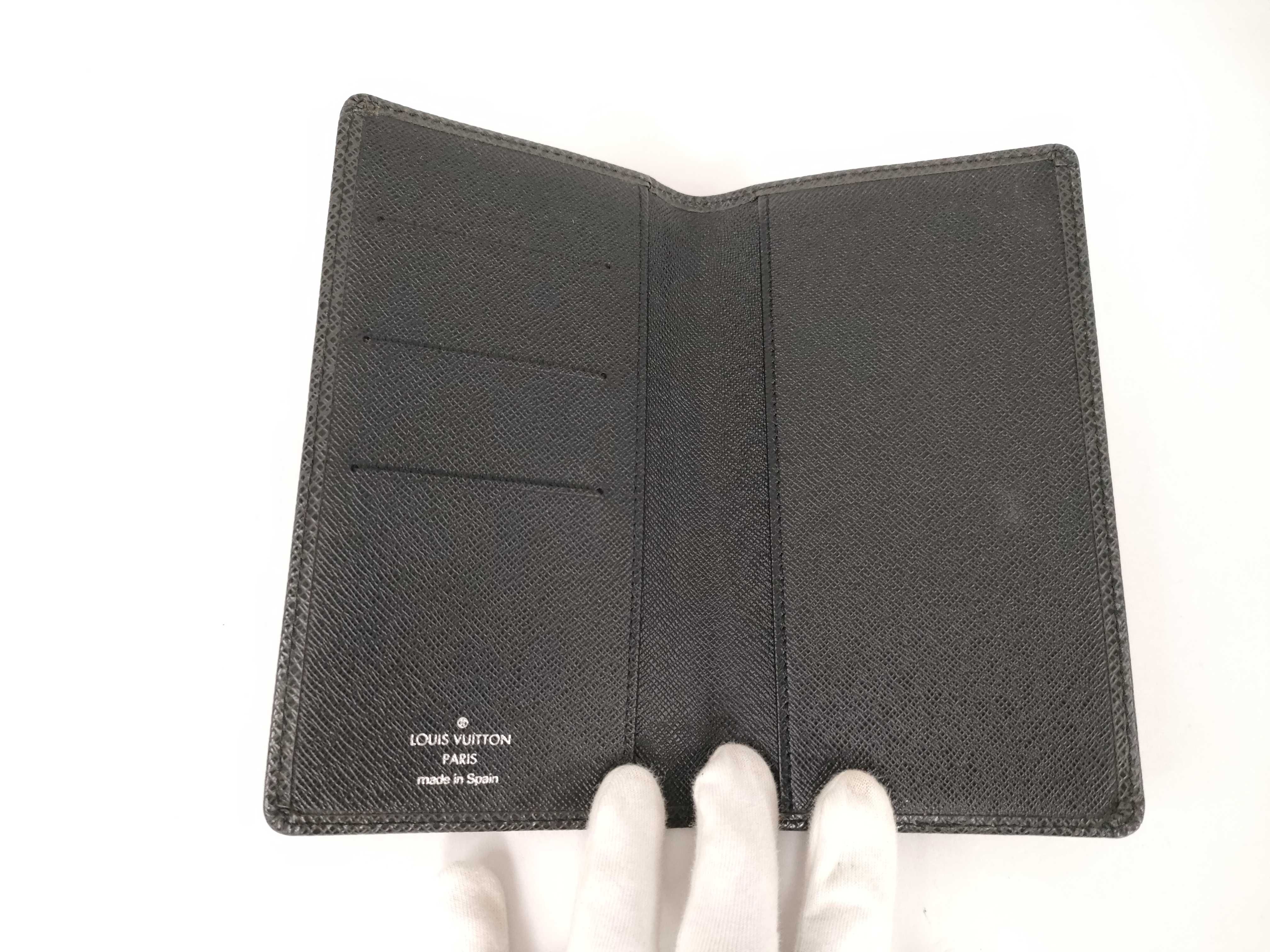 Taiga R20425 Taiga Agenda Pouch Leather Black Notebook Cover — view 7