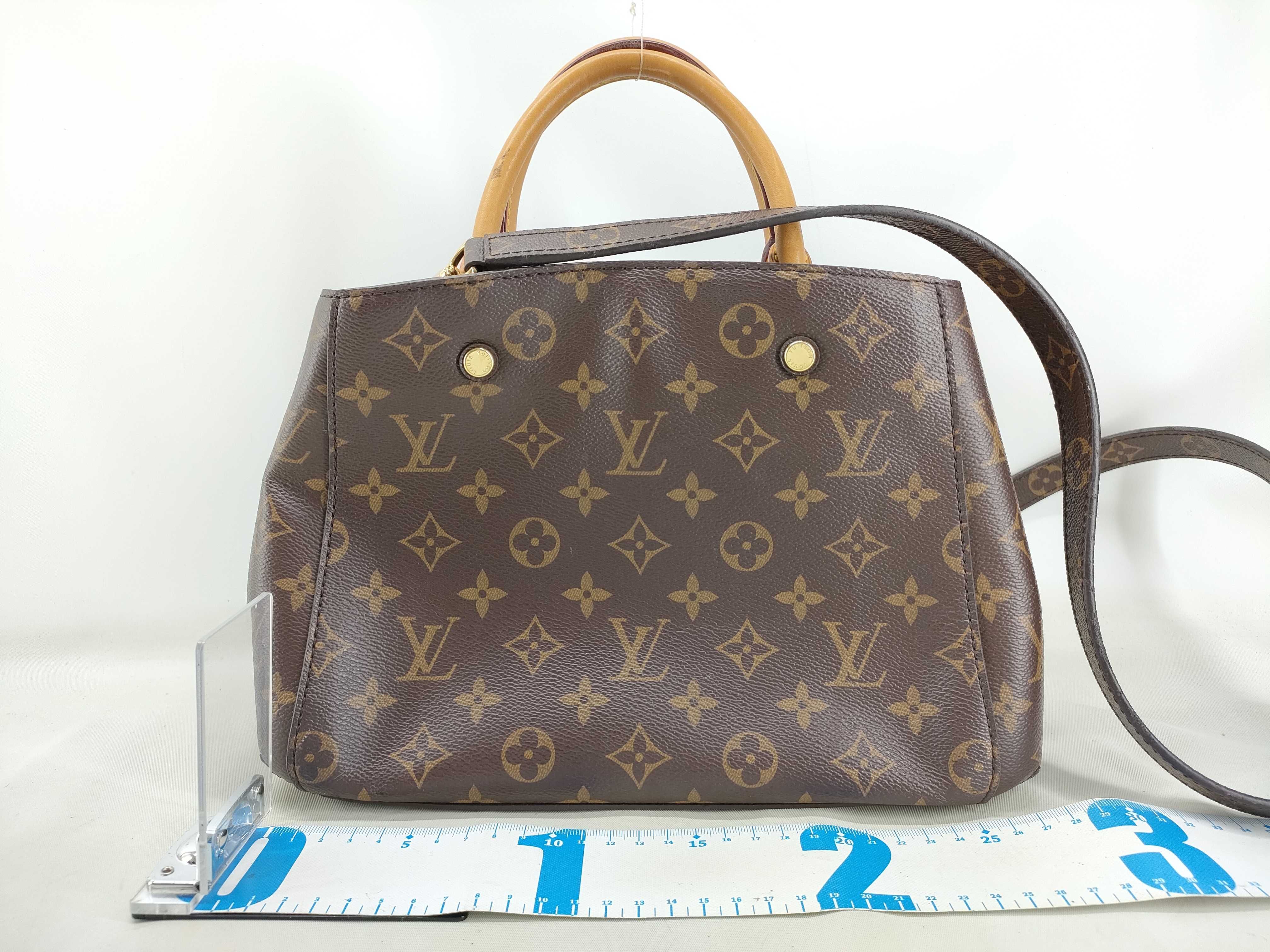 Monogram Louis Vuitton Montaigne Bag Handbag — view 2
