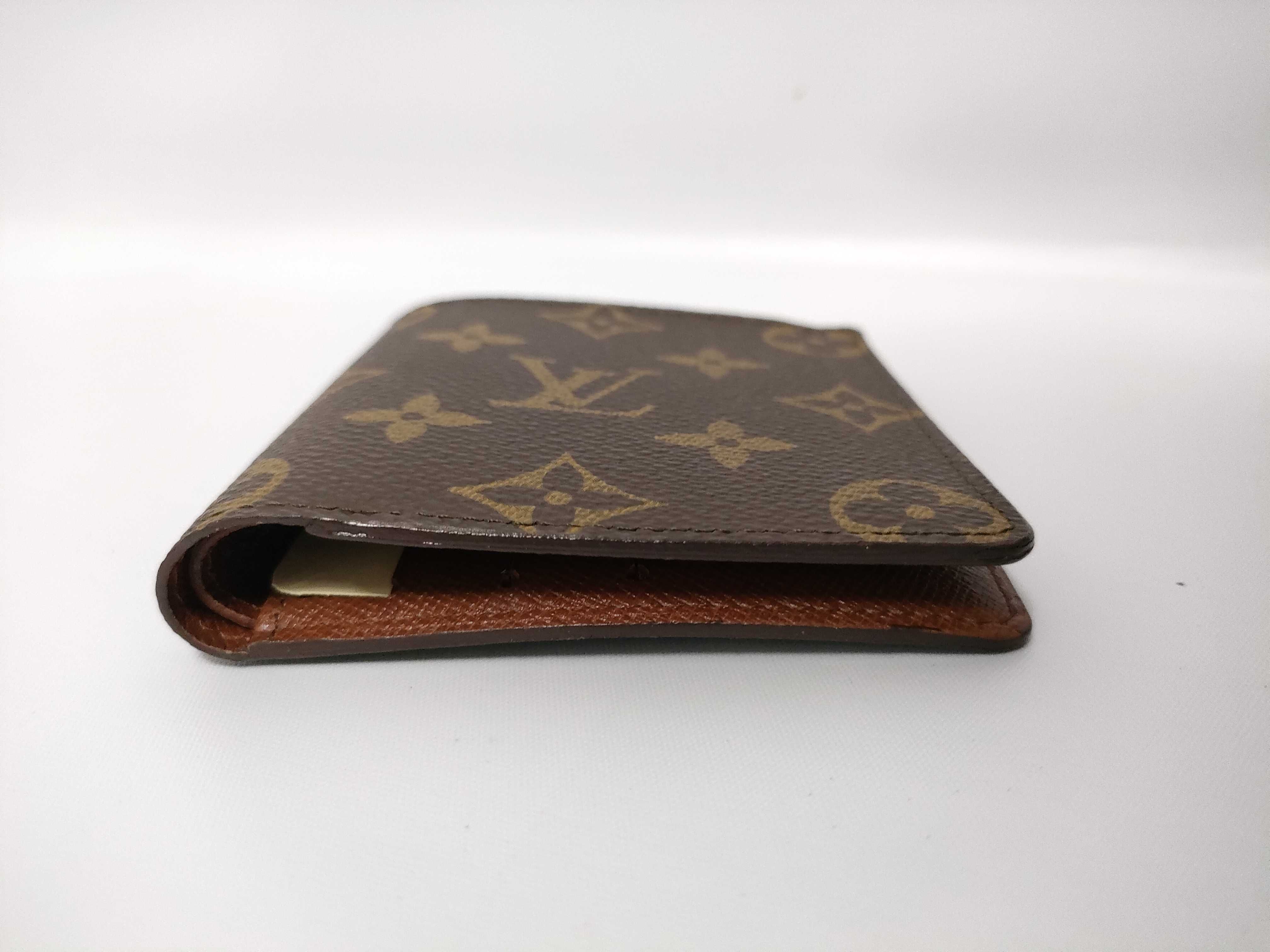 Monogram Vuitton Monogram Portefeuille Cartes Bleu Billfold Card Case Wallet M60905 AN0990 Billfold — view 4