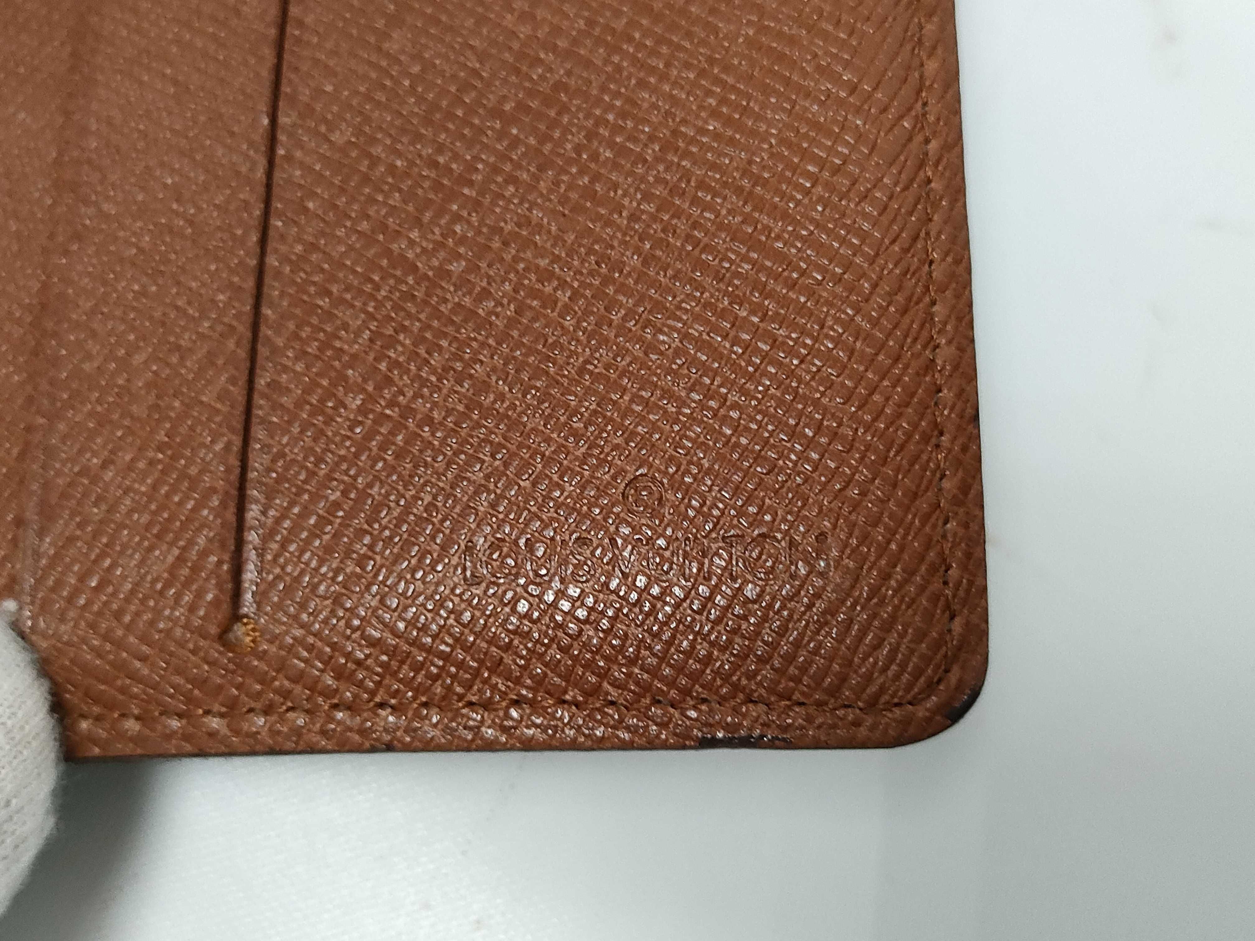 Monogram Vuitton Monogram Portefeuille Cartes Bleu Billfold Card Case Wallet M60905 AN0990 Billfold — view 10