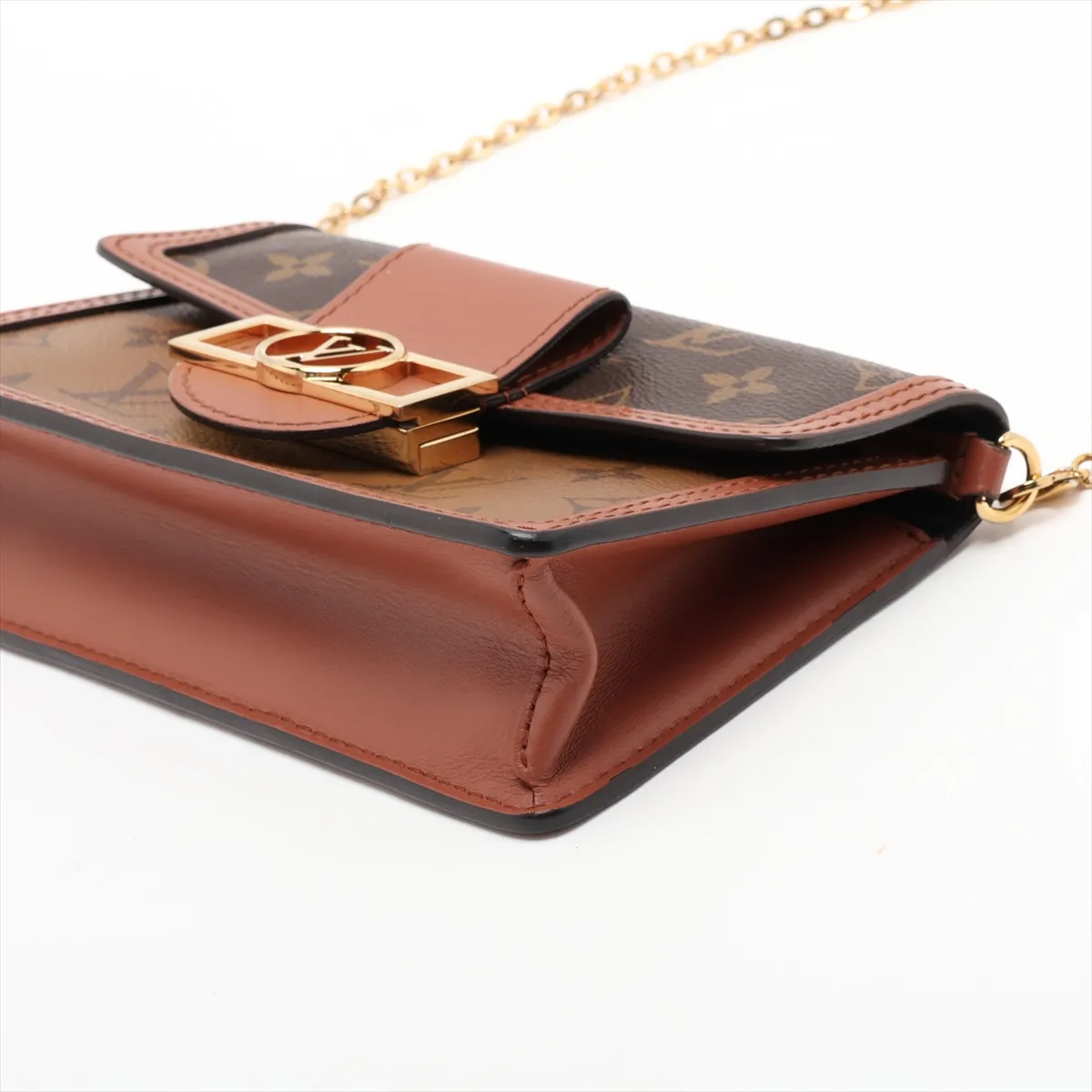 Monogram Reverse Portefeuille Dauphine M68746 Brown (RFID detected) — view 3