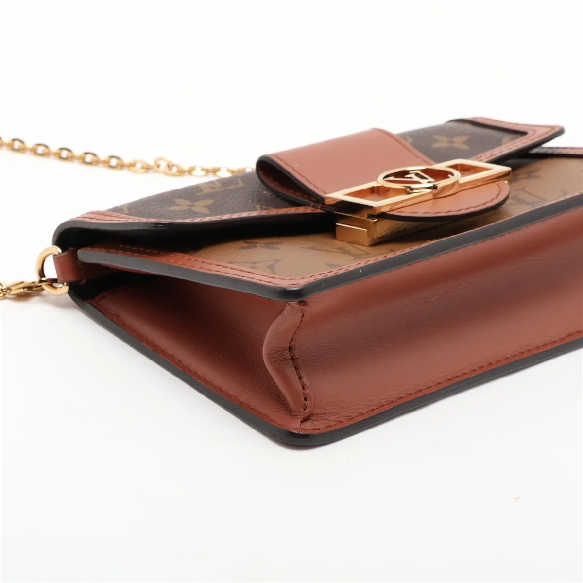 Monogram Reverse Portefeuille Dauphine M68746 Brown (RFID detected) — view 4
