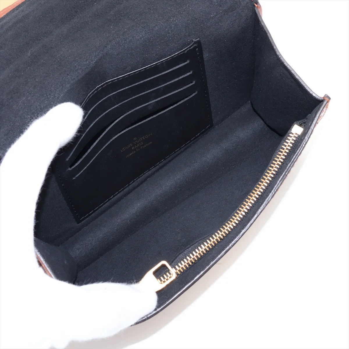 Monogram Reverse Portefeuille Dauphine M68746 Brown (RFID detected) — view 6