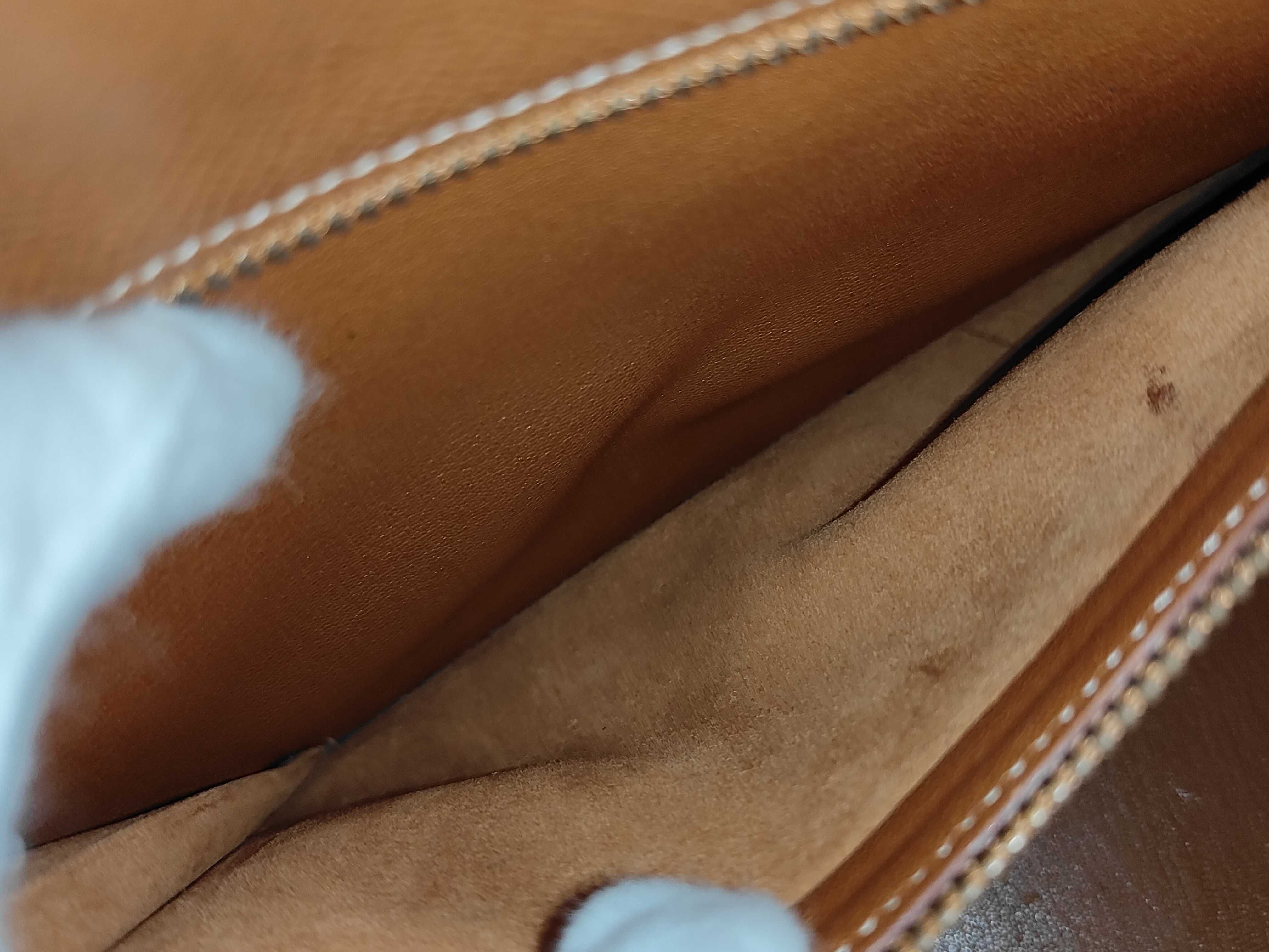 Kelly 32 Courchevel Leather, Brown with Gold Hardware, Stamp: V, Handbag — view 9