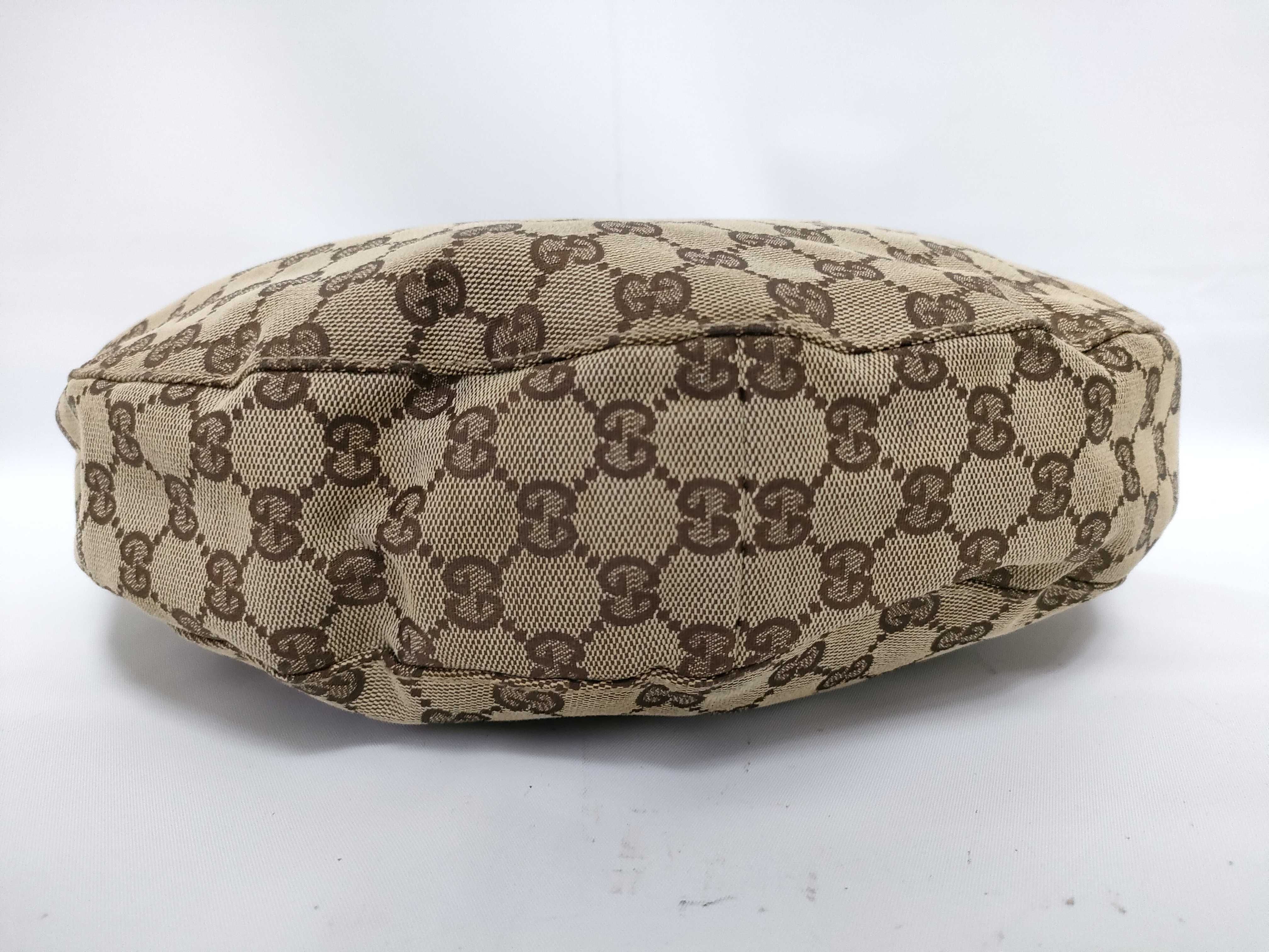 GG Canvas Gucci Metal Bamboo GG Canvas One Shoulder Bag — view 6
