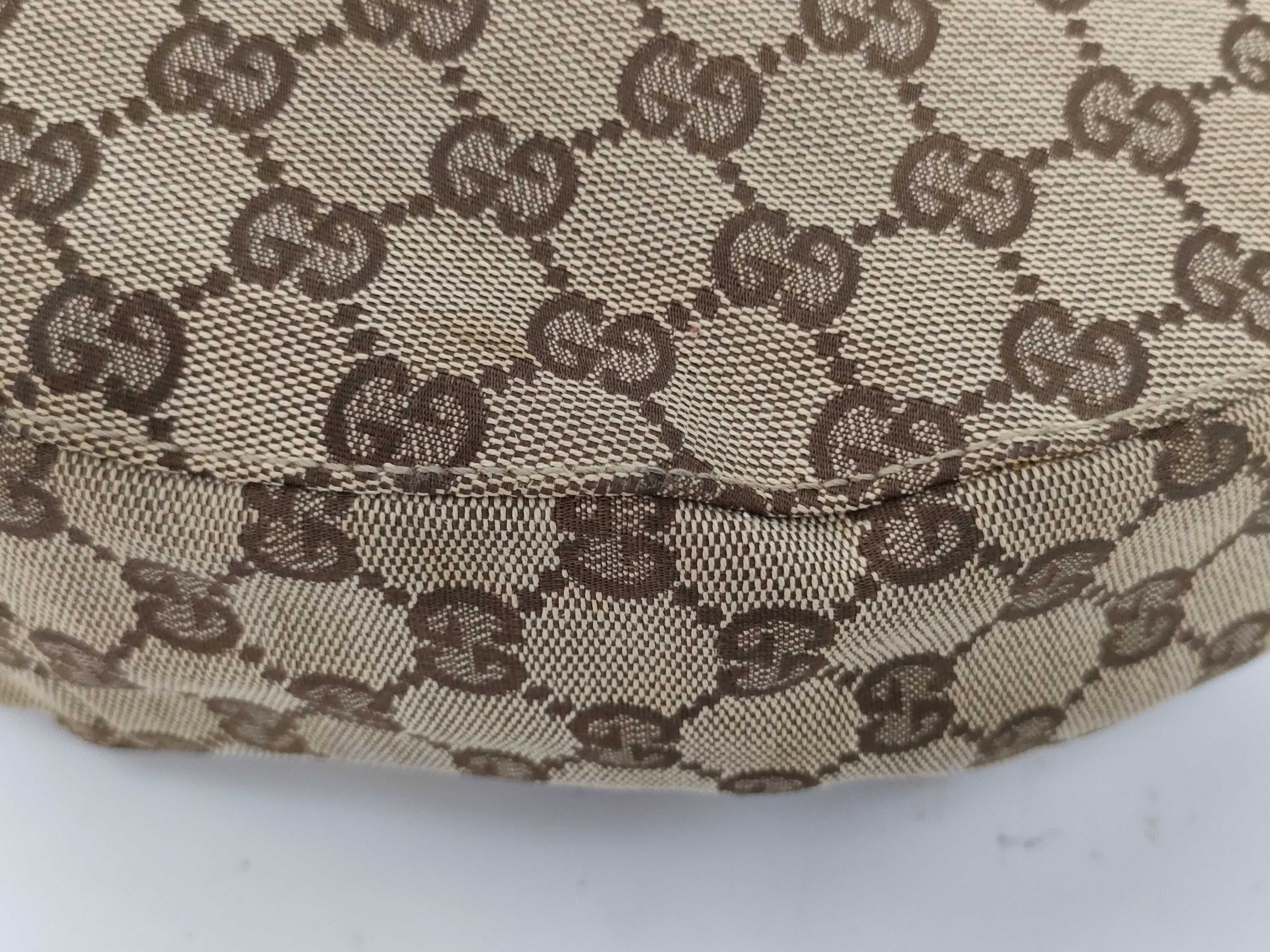 GG Canvas Gucci Metal Bamboo GG Canvas One Shoulder Bag — view 7
