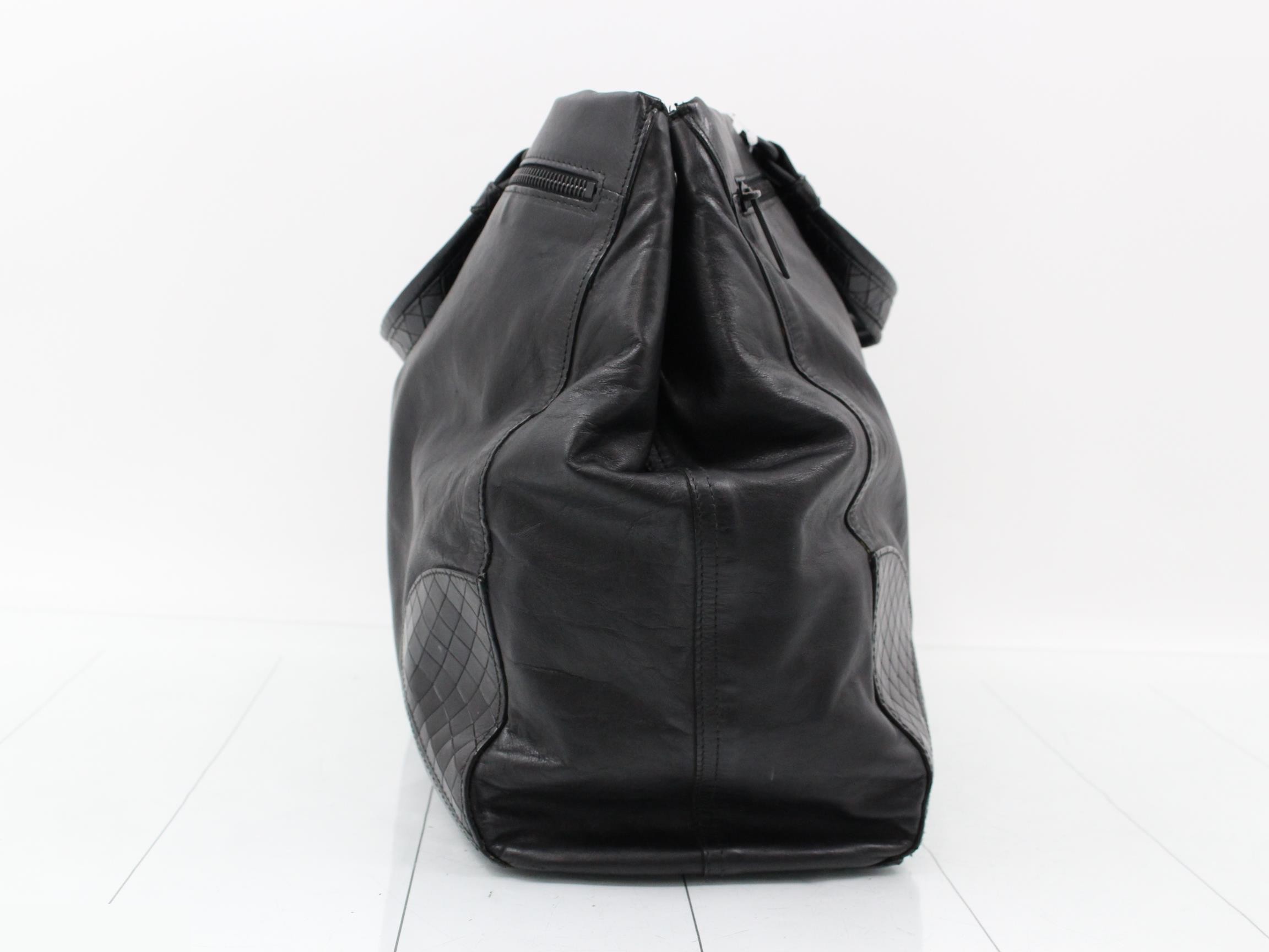 leather boston bag — view 4